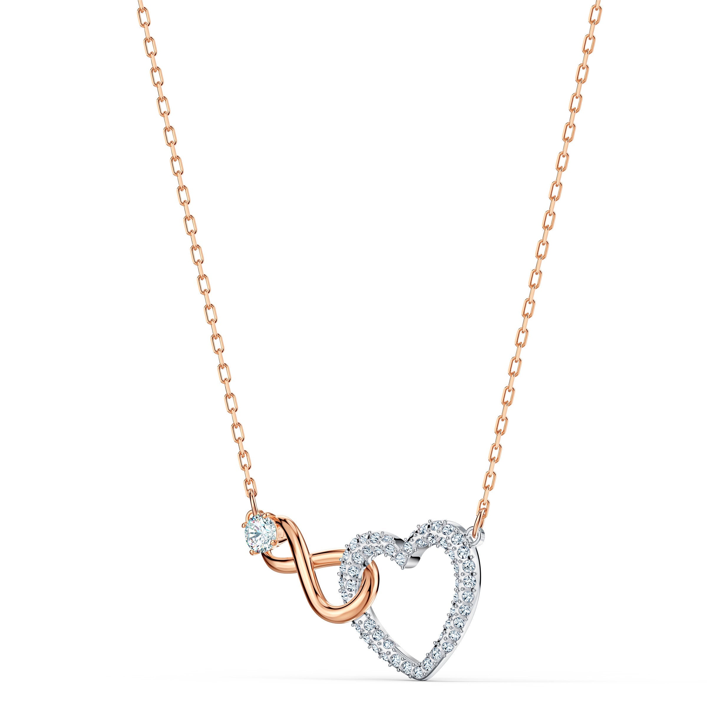 Infinity H&I Kolye,Beyaz,Karışık Metal
