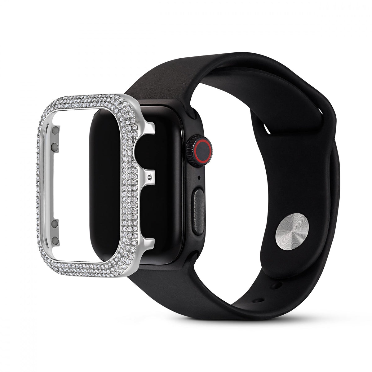 40 mm Sparkling Apple Saat Uyumlu Kılıf, Gümüş