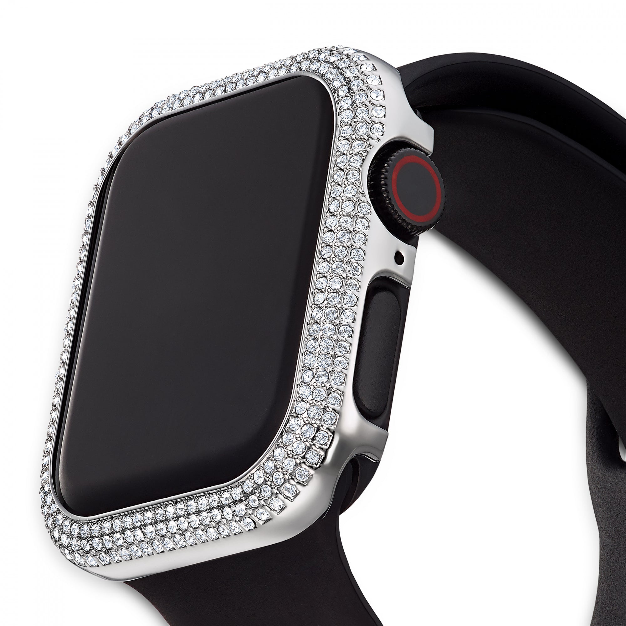 40 mm Sparkling Apple Saat Uyumlu Kılıf, Gümüş