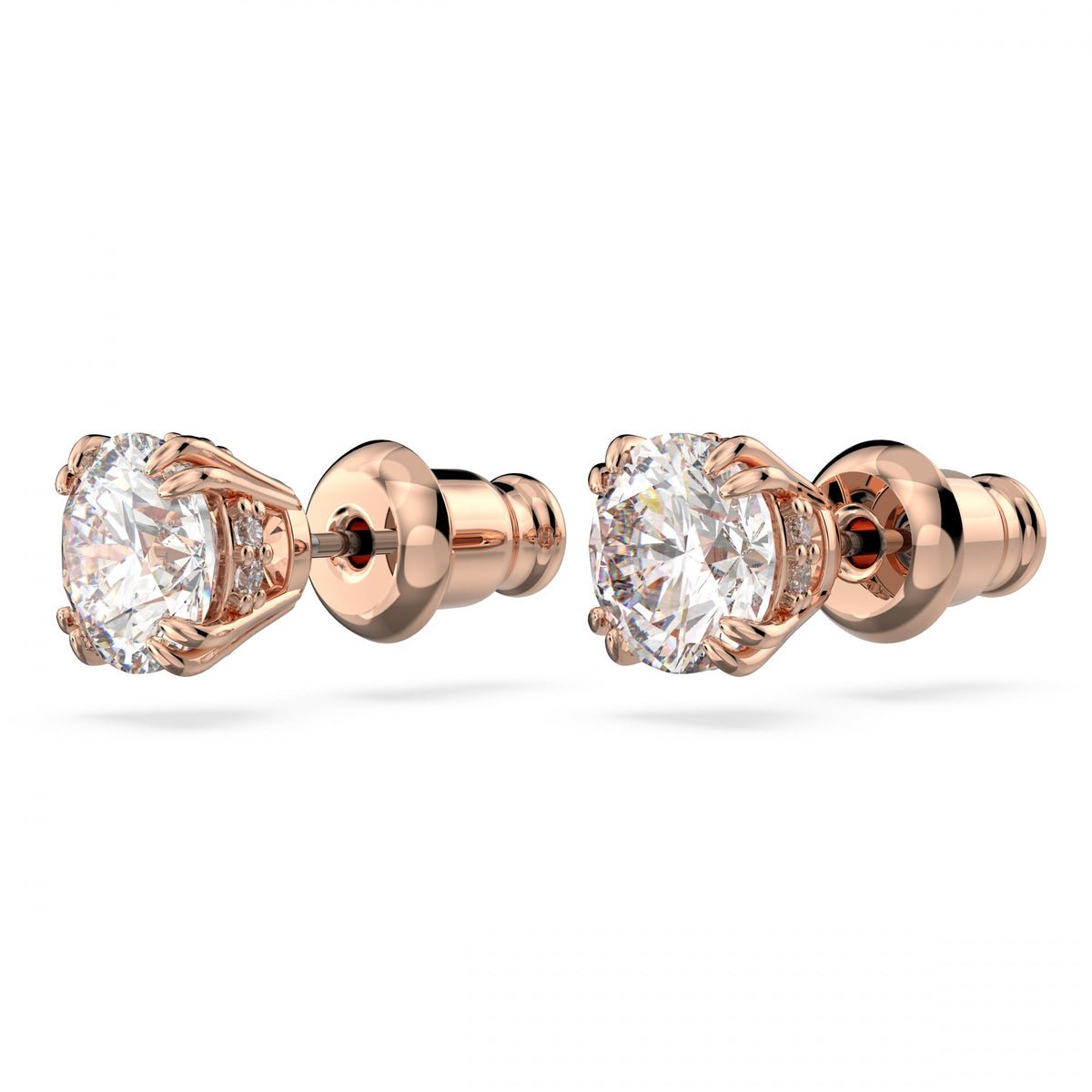Constella Stud Küpe, Beyaz, Pembe Altın Rengi Kaplama