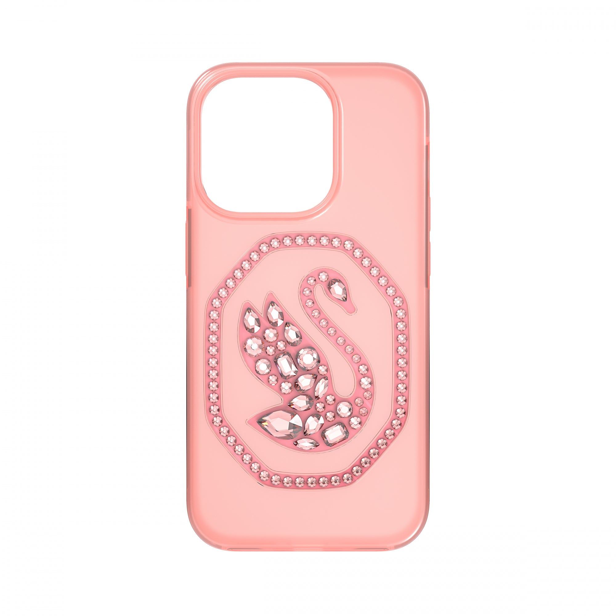Signum Akıllı Telefon Kılıfı, Kuğu, iPhone 14 Pro, Pembe, 14 PRO