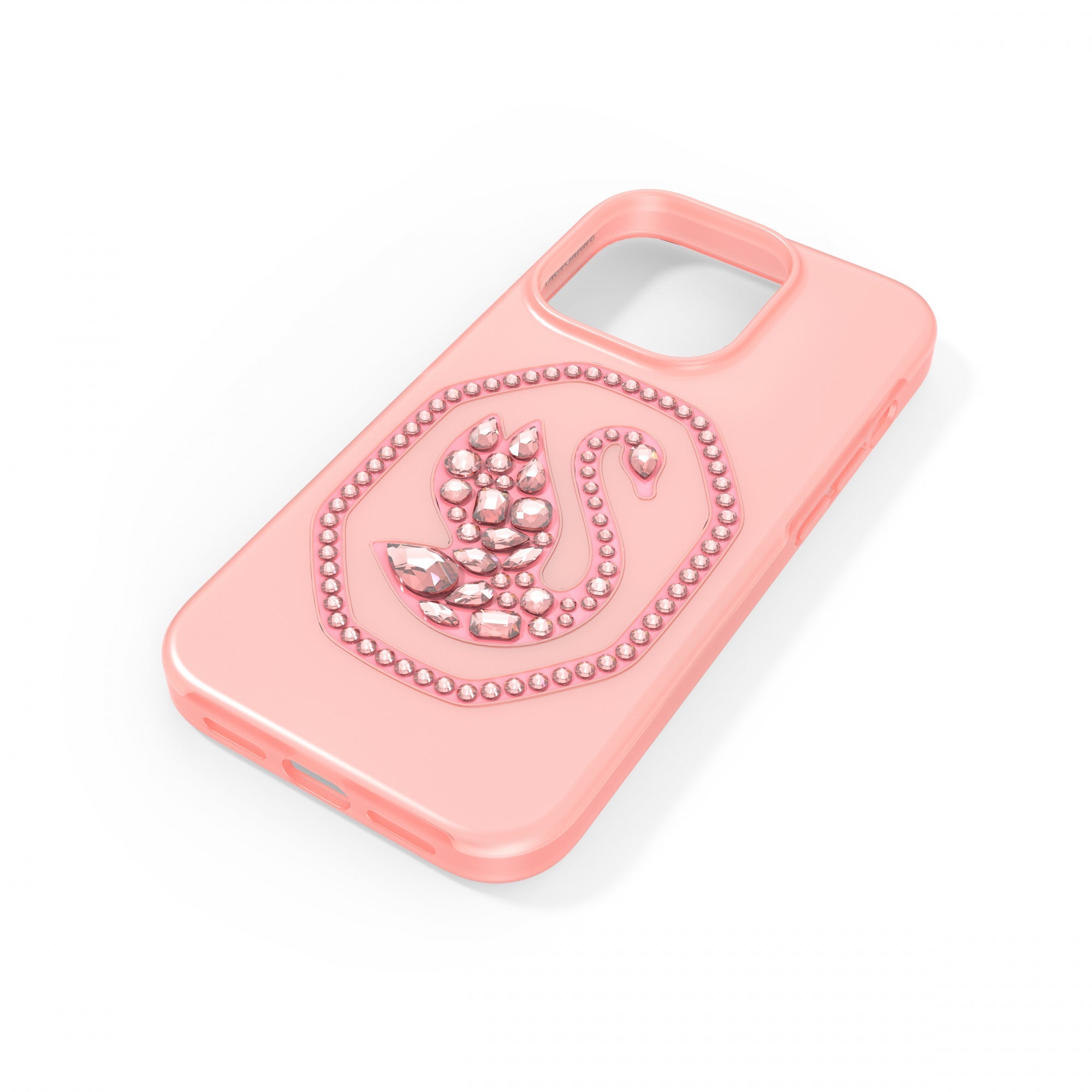 Signum Akıllı Telefon Kılıfı, Kuğu, iPhone 14 Pro, Pembe, 14 PRO