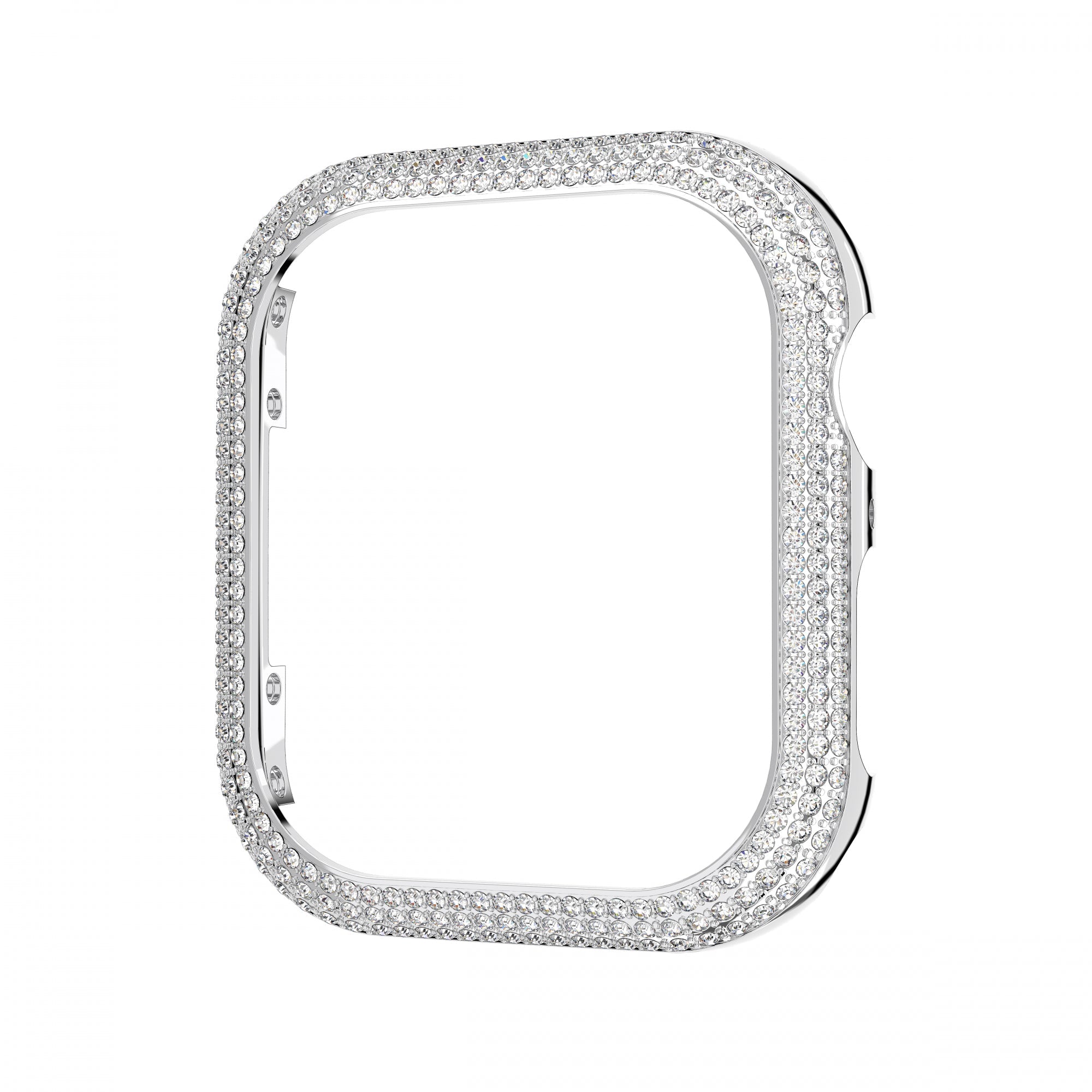 41 mm Sparkling Apple Saat Uyumlu Kılıf, Gümüş