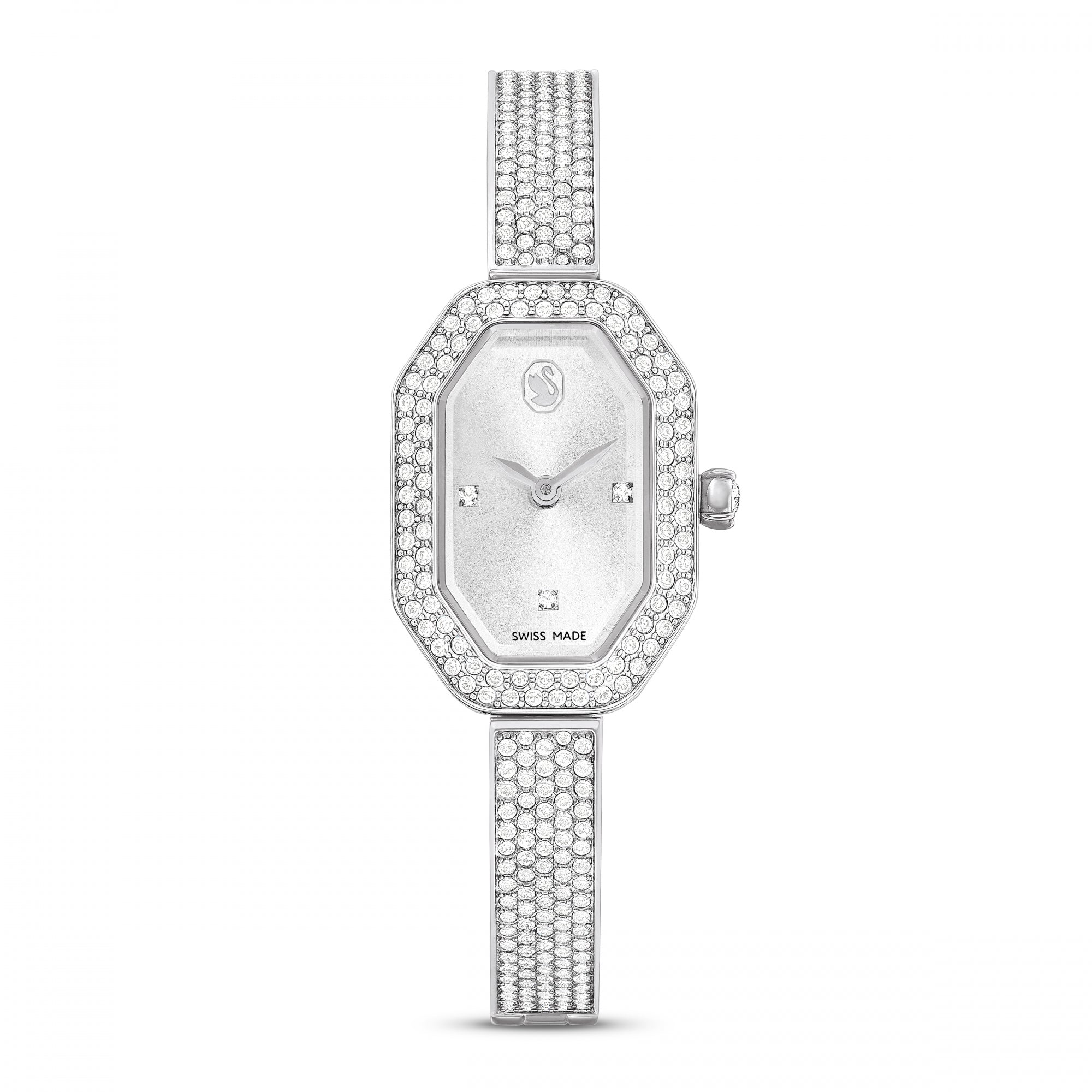 Dextera Bangle Saat, Metal Bileklik, Gümüş Rengi, Paslanmaz Çelik