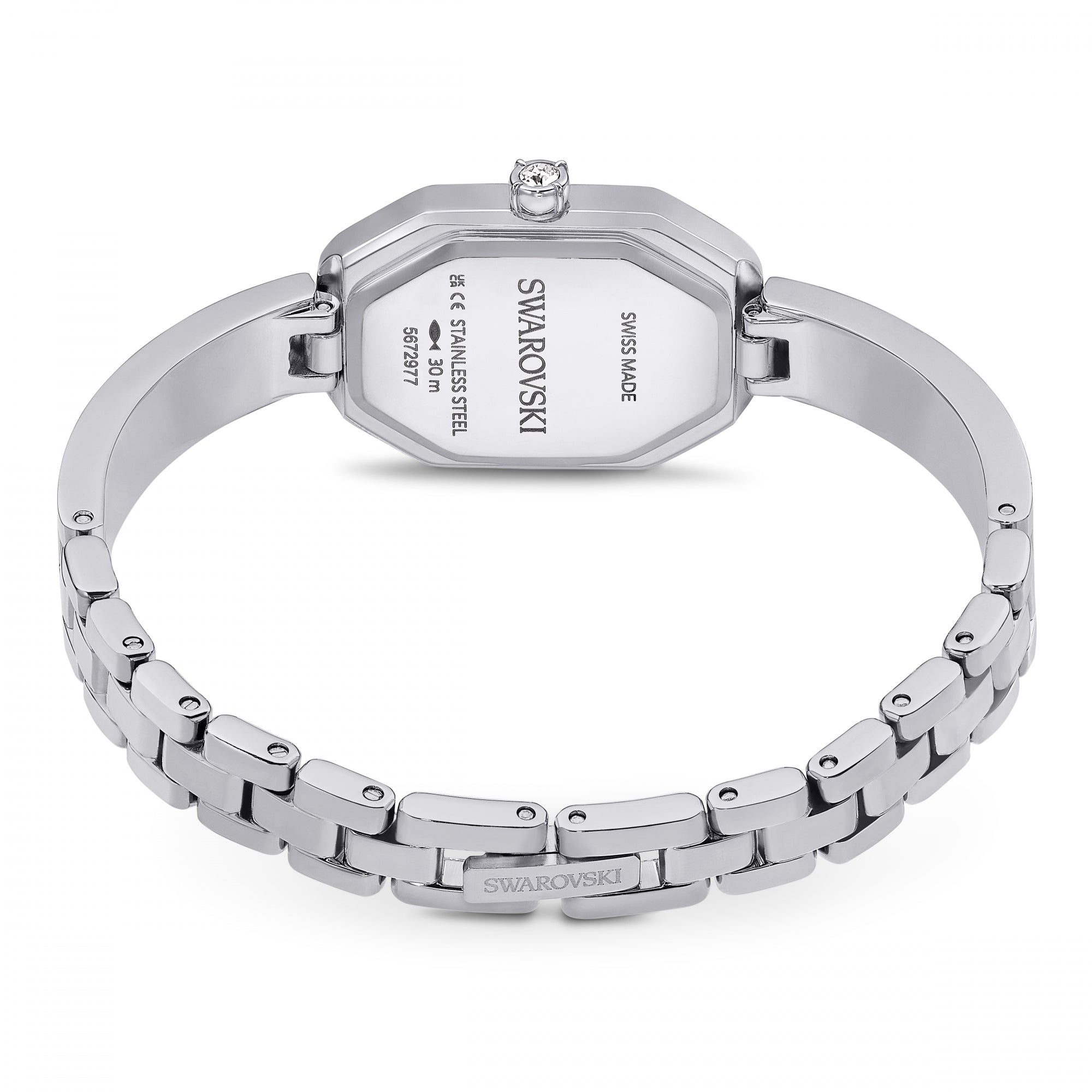 Dextera Bangle Saat, Metal Bileklik, Gümüş Rengi, Paslanmaz Çelik