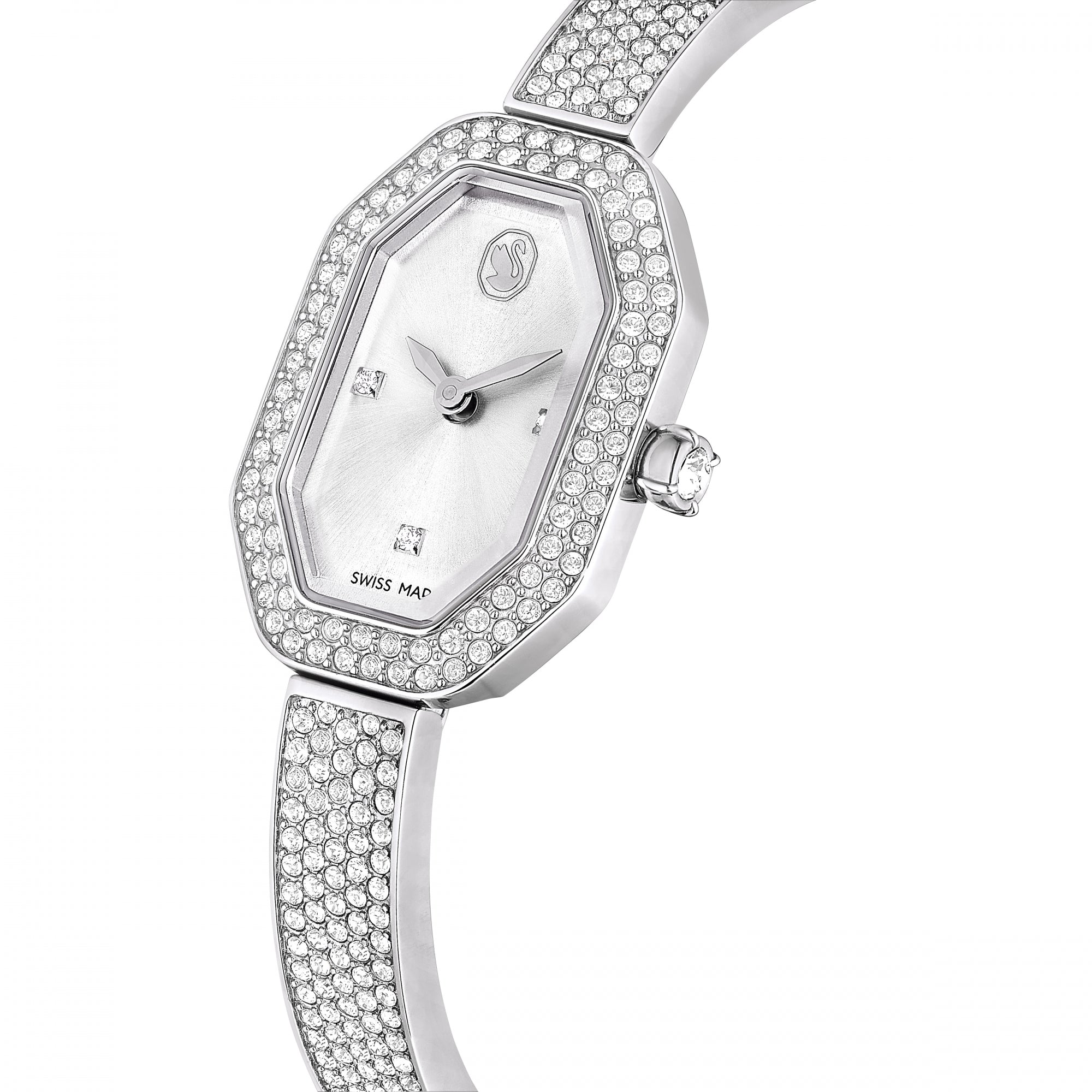 Dextera Bangle Saat, Metal Bileklik, Gümüş Rengi, Paslanmaz Çelik