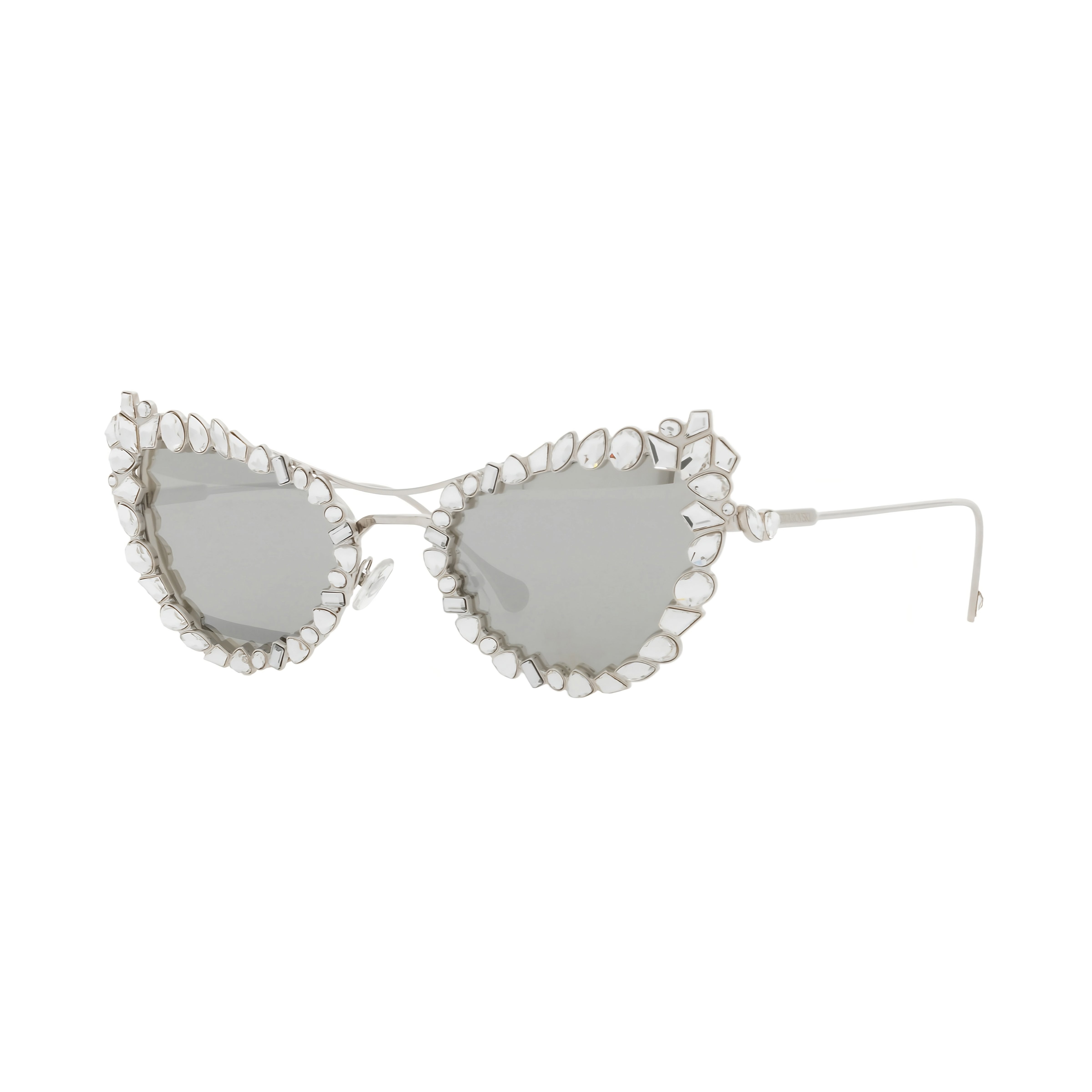Mesmera Güneş Gözlüğü, Cat-Eye Shape, Statement, SK7011EL, Beyaz