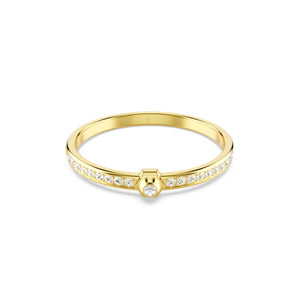 Numina Bileklik, Round Cut, Beyaz, Altin Rengi Kaplama, L