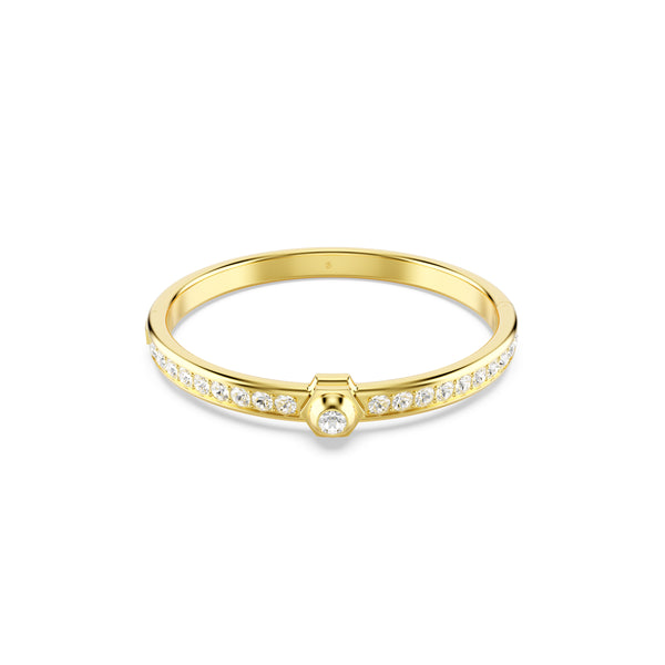 Numina Bileklik, Round Cut, Beyaz, Altin Rengi Kaplama, L