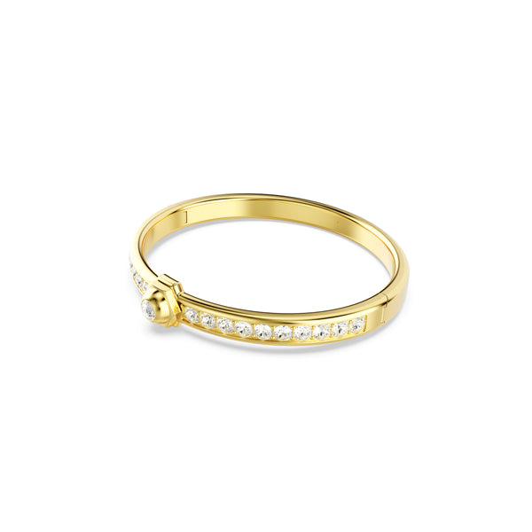 Numina Bileklik, Round Cut, Beyaz, Altin Rengi Kaplama, L