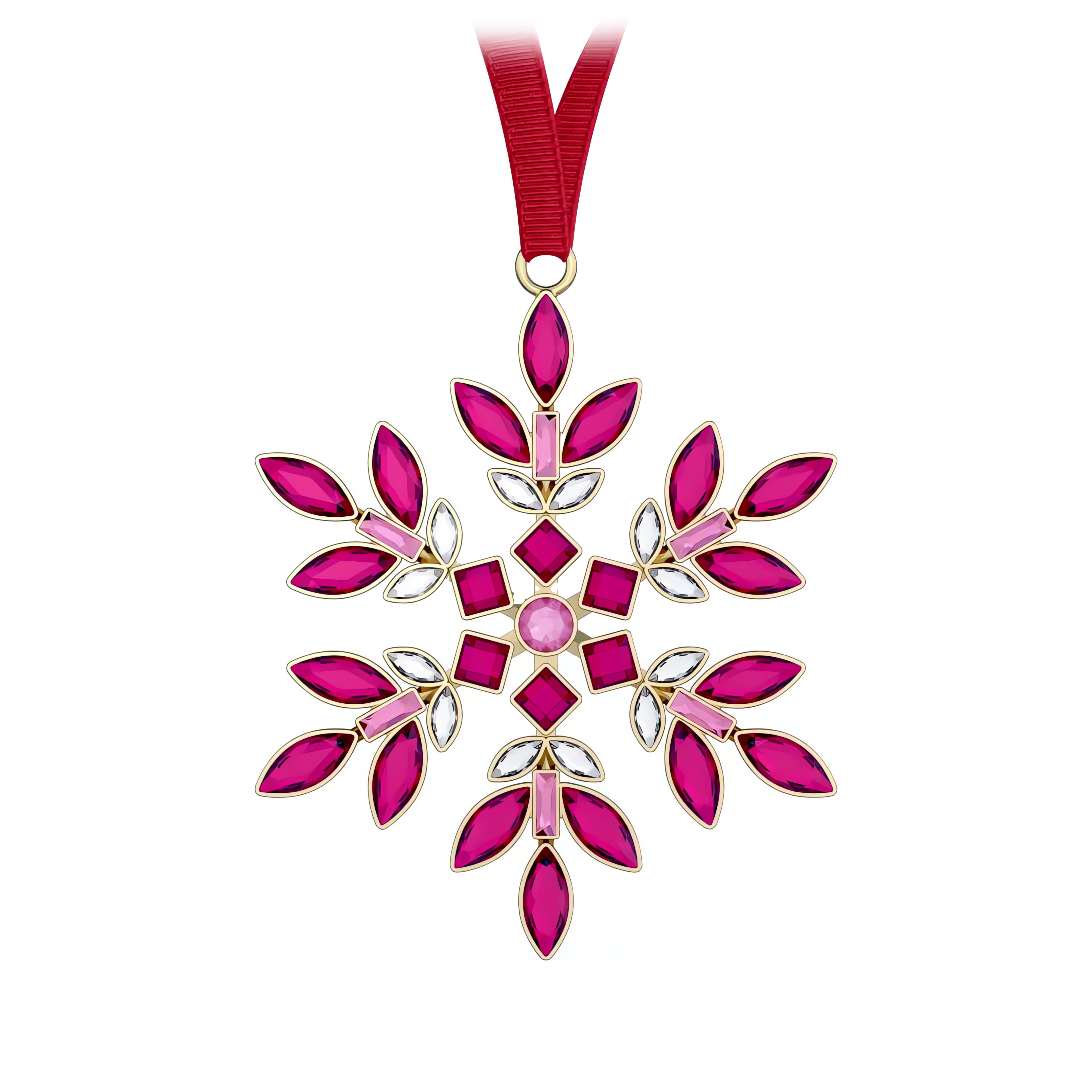 Gema Holiday Ornament, Red