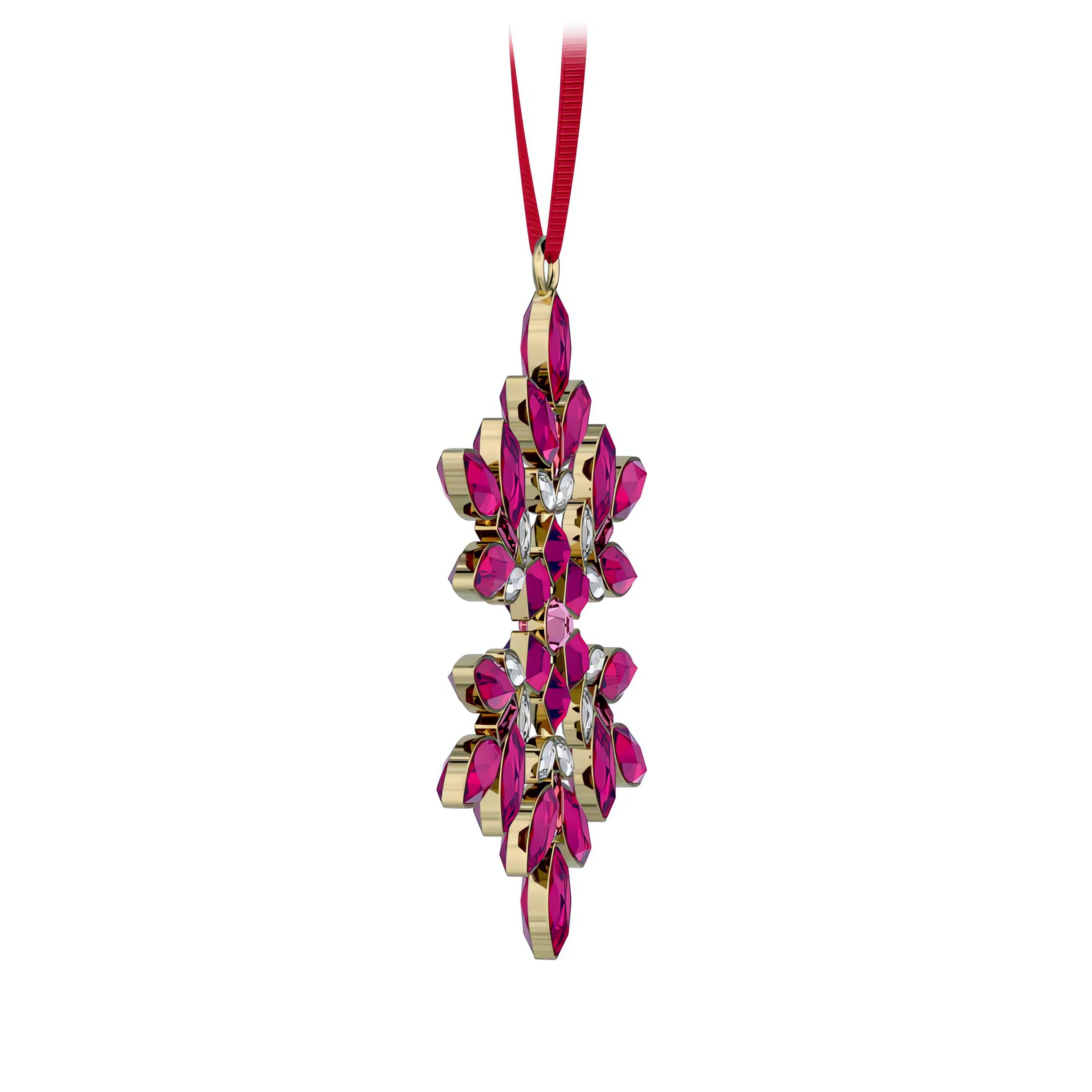 Gema Holiday Ornament, Red