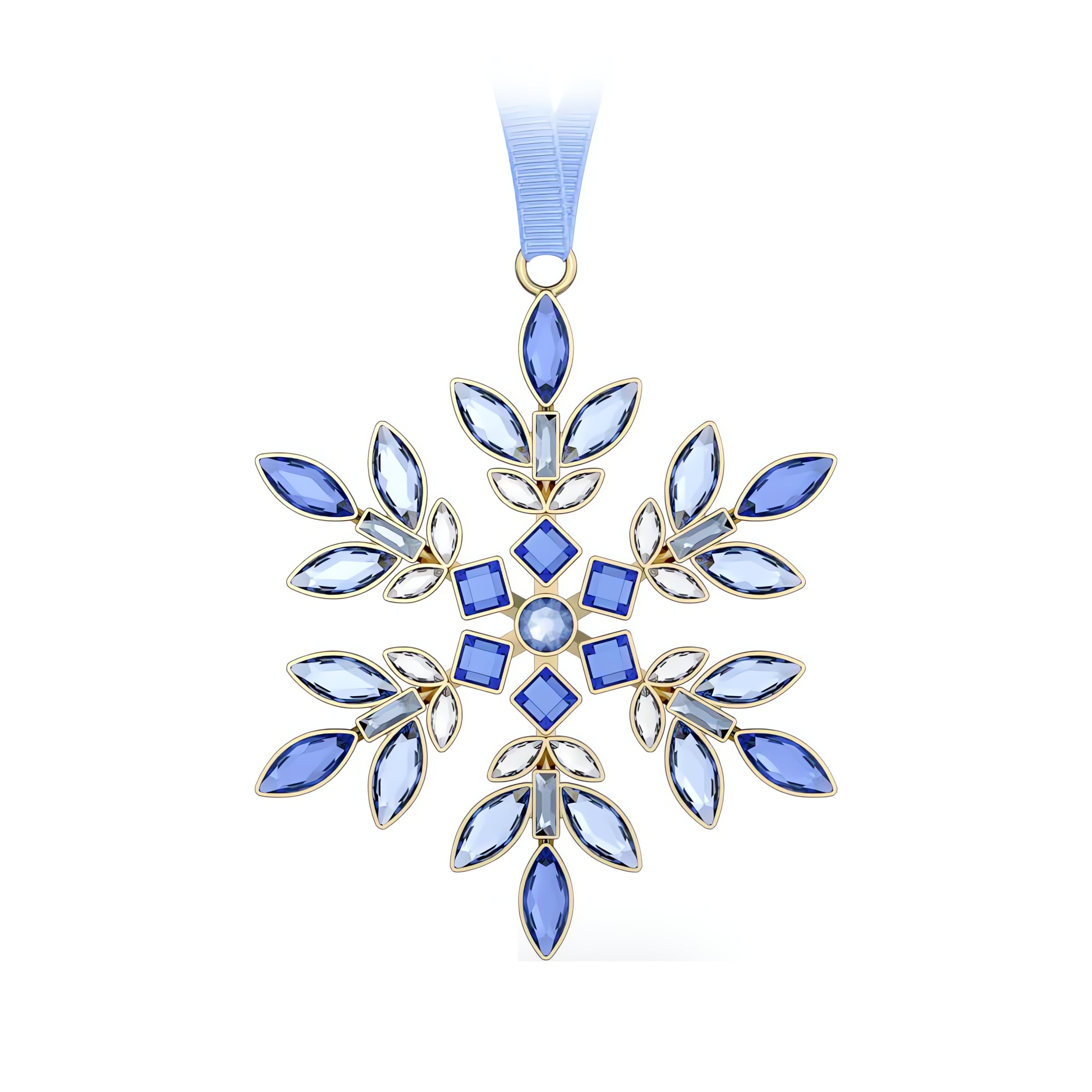 Gema Holiday Ornament, Blue