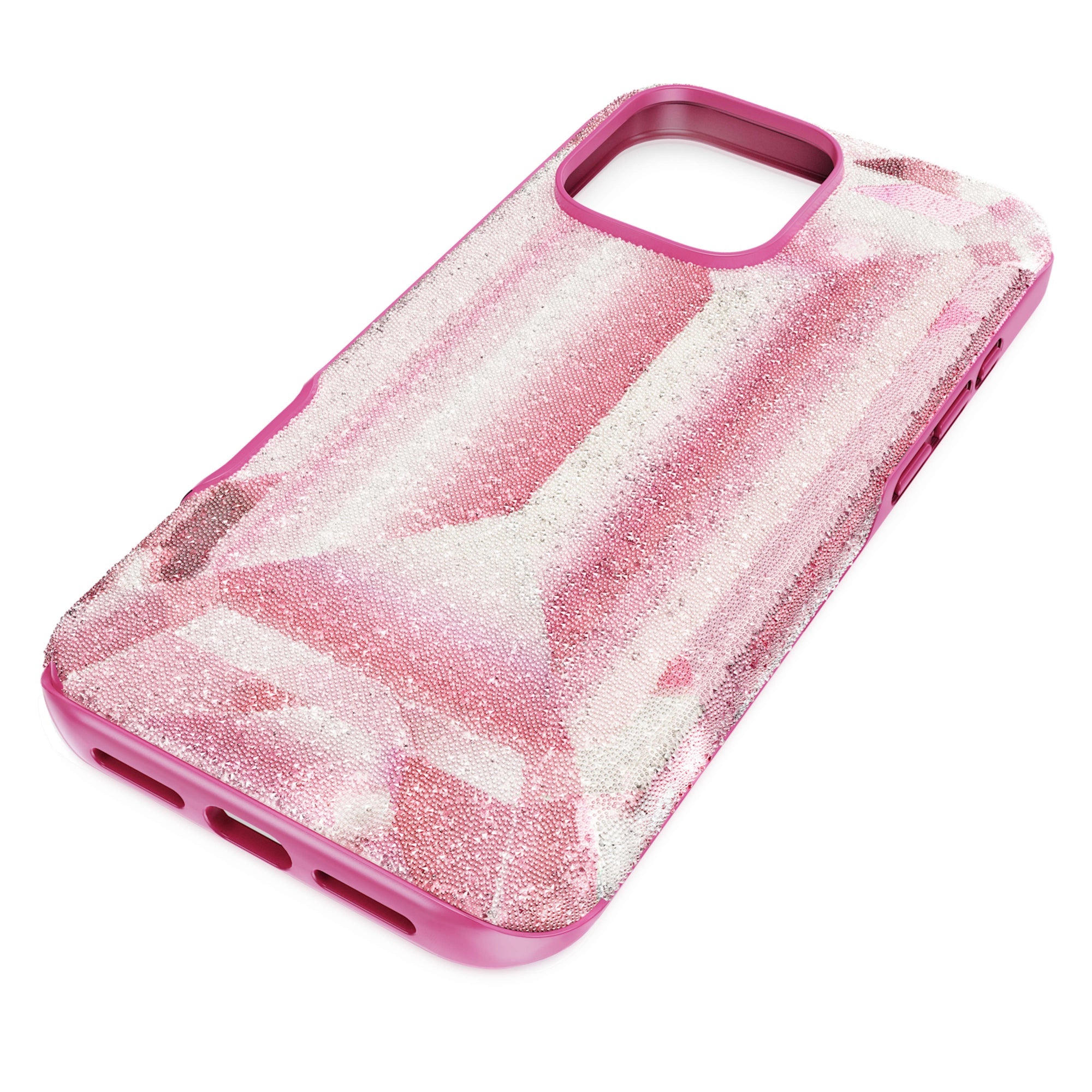High Akıllı Telefon Kılıfı, Kristal Baskı Motif, iPhone® 16 Pro Max, Pembe, 16 PRO Max