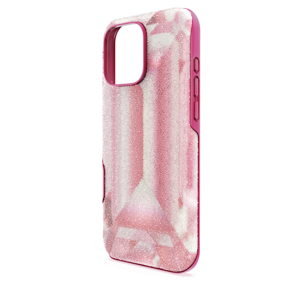 High Akıllı Telefon Kılıfı, Kristal Baskı Motif, iPhone® 16 Pro Max, Pembe, 16 PRO Max