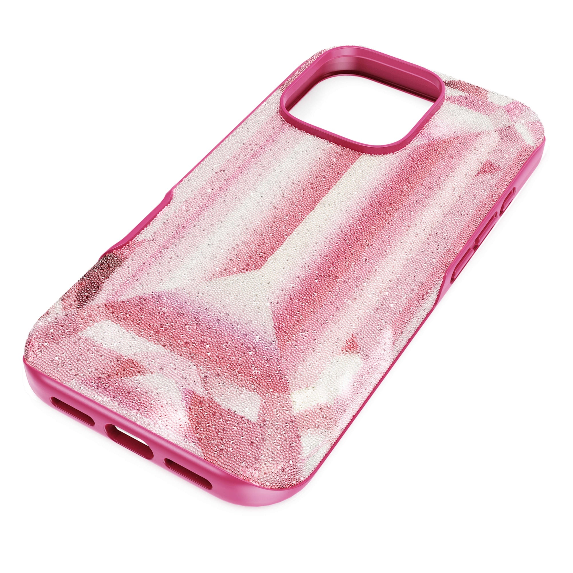 High Akıllı Telefon Kılıfı, Kristal Baskı Motif, iPhone® 16 Pro, Pembe, 16 PRO