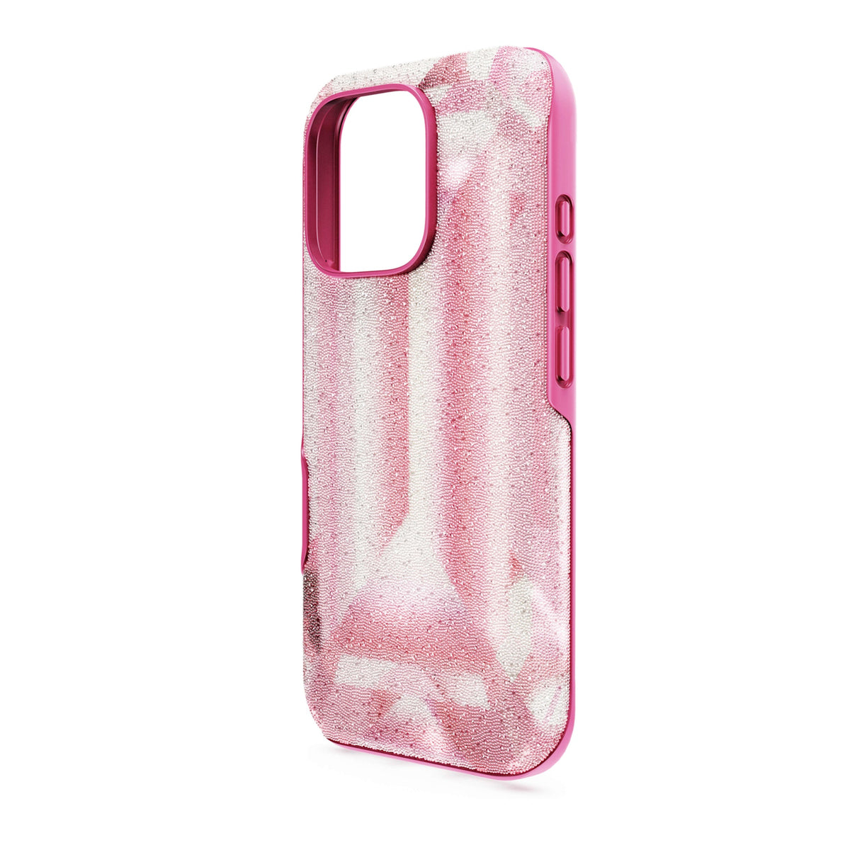 High Akıllı Telefon Kılıfı, Kristal Baskı Motif, iPhone® 16 Pro, Pembe, 16 PRO