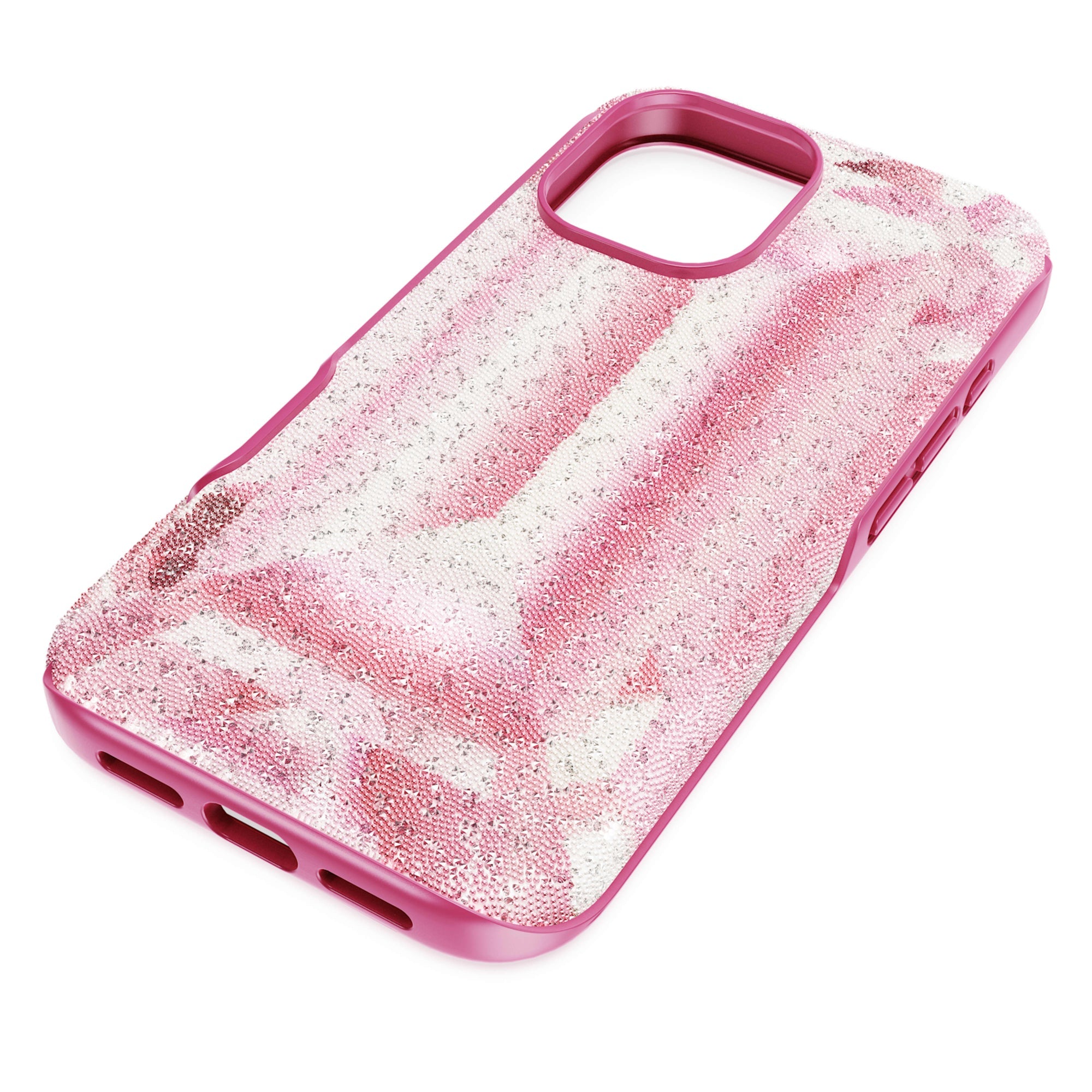 High Akıllı Telefon Kılıfı, Kristal Baskı Motif, iPhone® 16, Pembe, 16