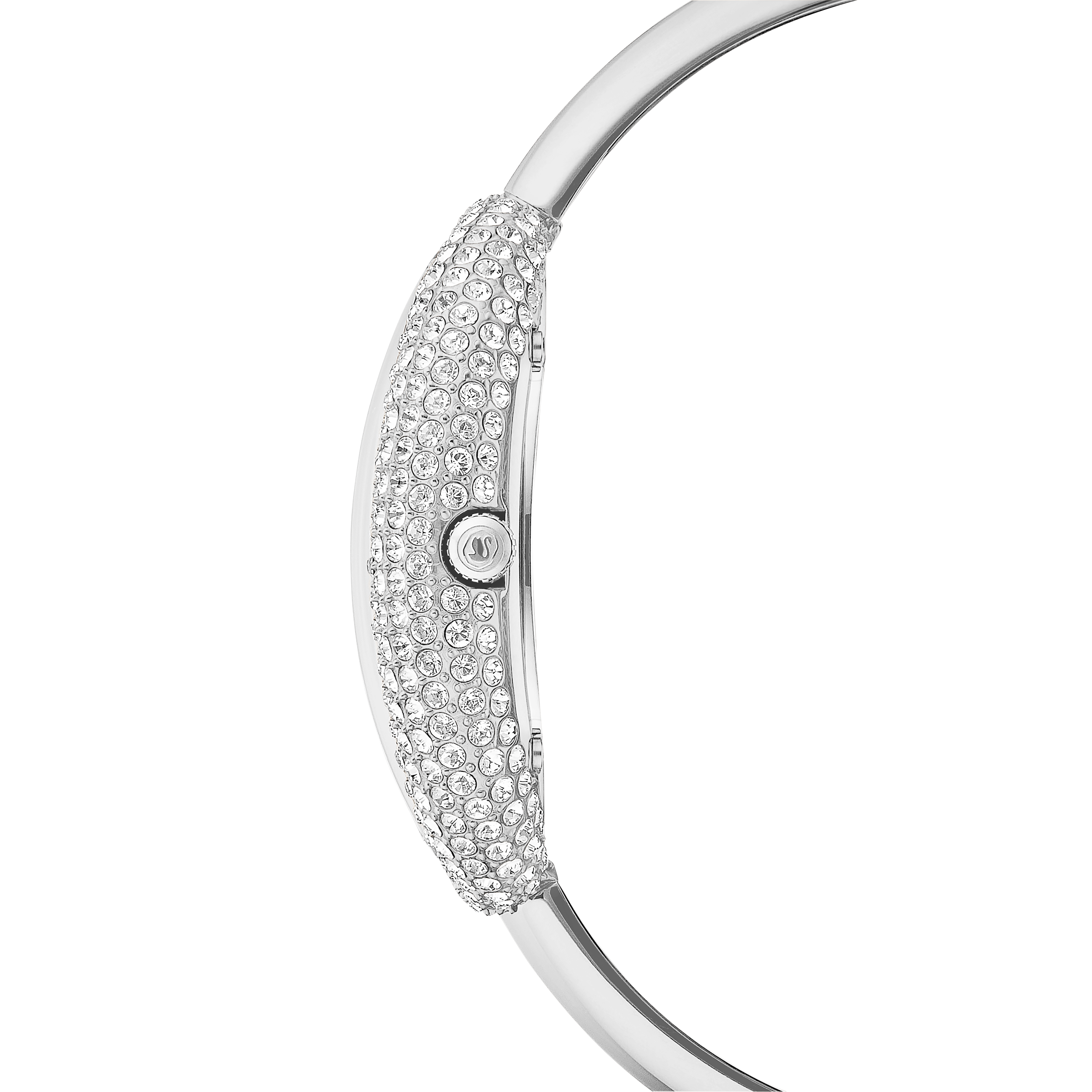 Imber Bangle Saat, İsviçre Üretimi, Metal Bileklik, Gümüş Rengi, Paslanmaz Çelik