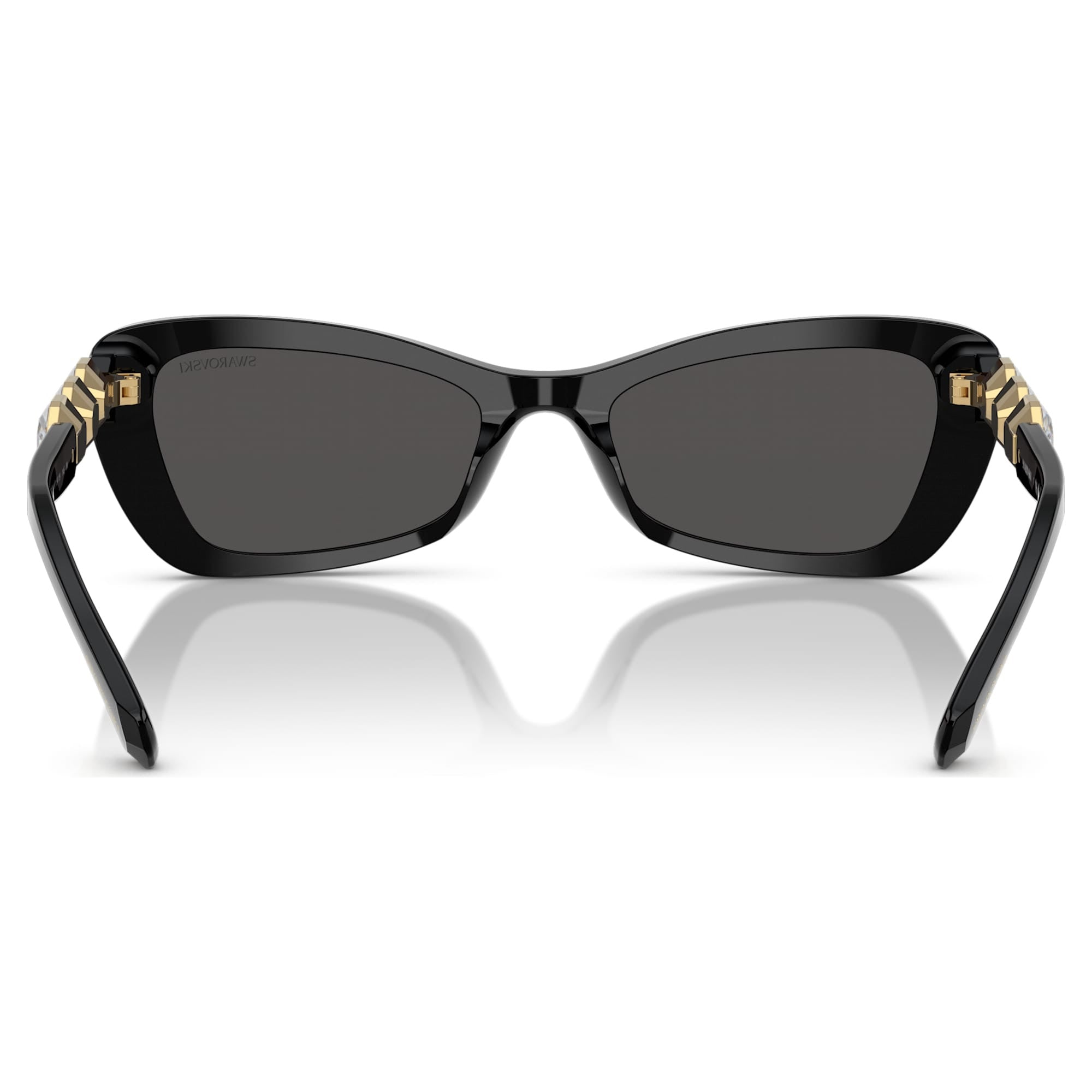 Sunglasses, Rectangular shape, SK6033, Black