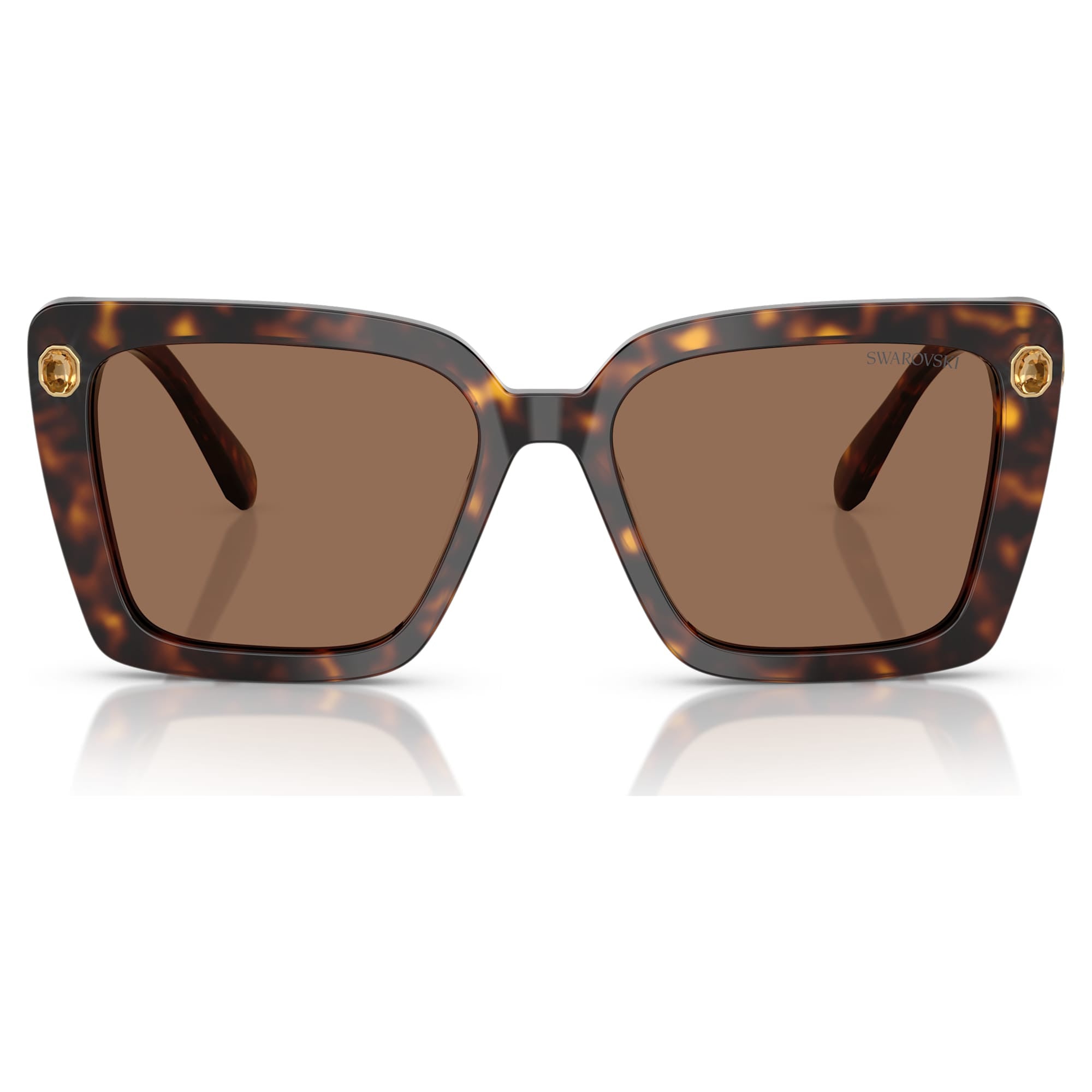 Sunglasses, Square shape, SK6032, Brown