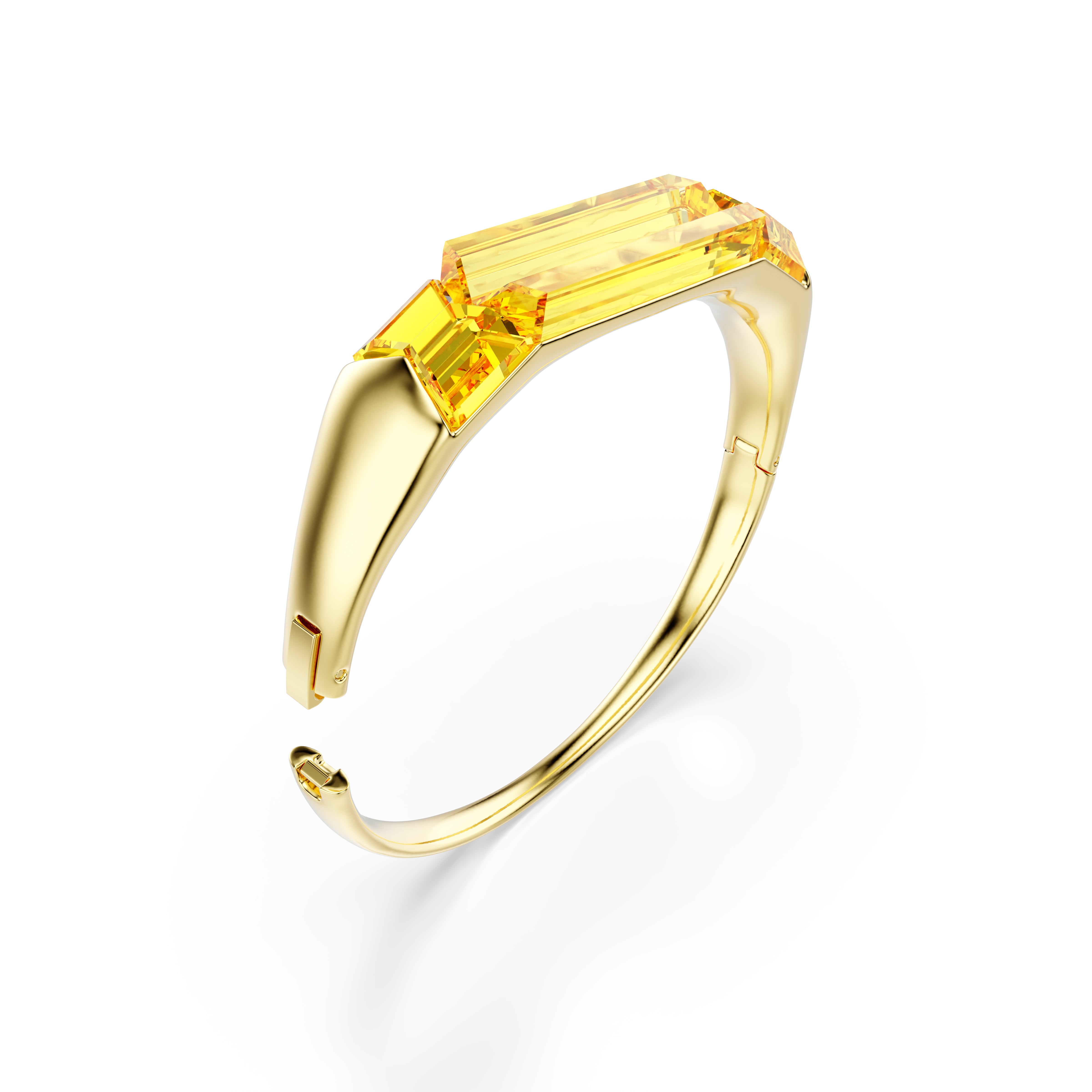 Lucent Bangle Bileklik, Sari, Altin Rengi Kaplama