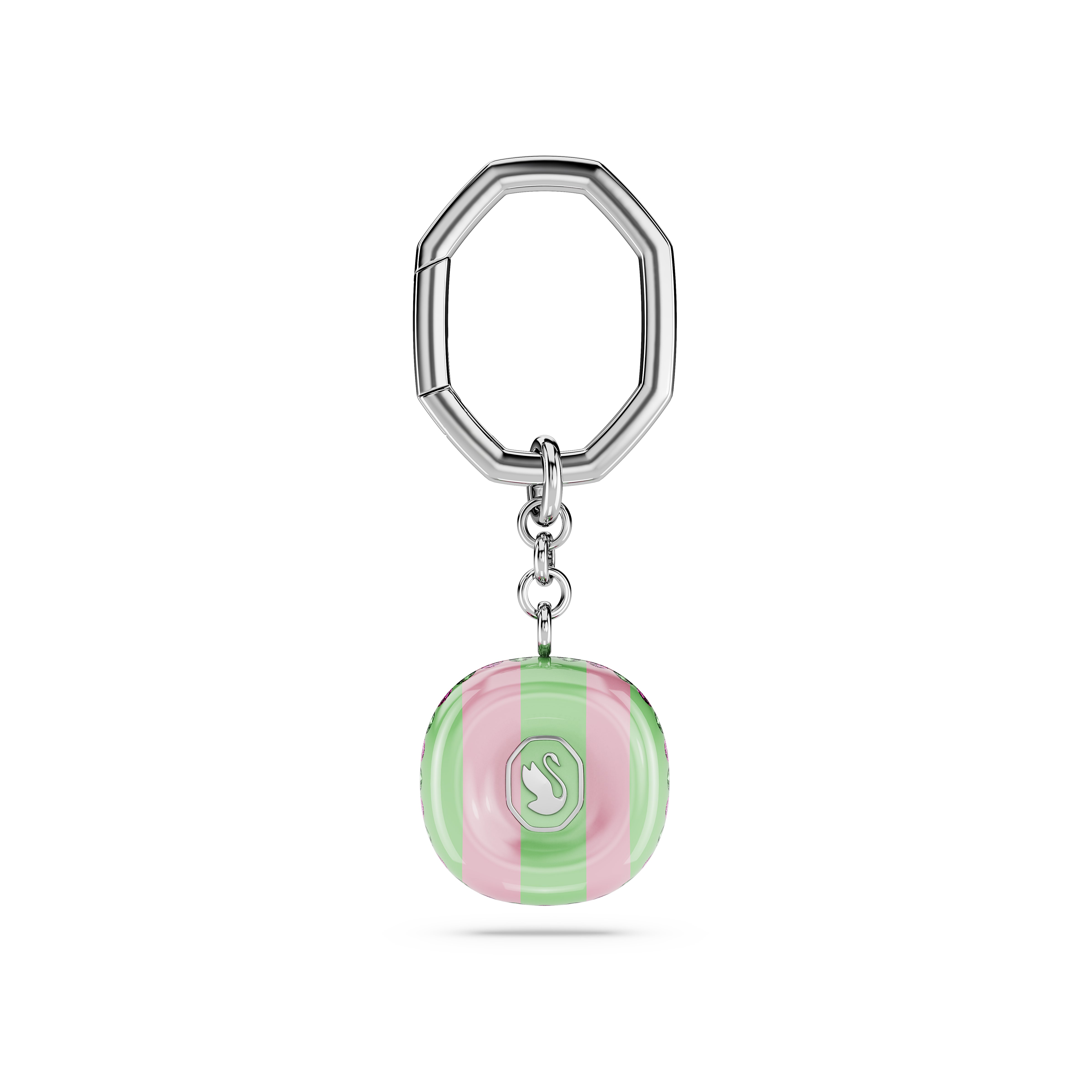 Dulcis Anahtarlik, Octagon Kesim, Çok Renkli, Rodyum Kaplama