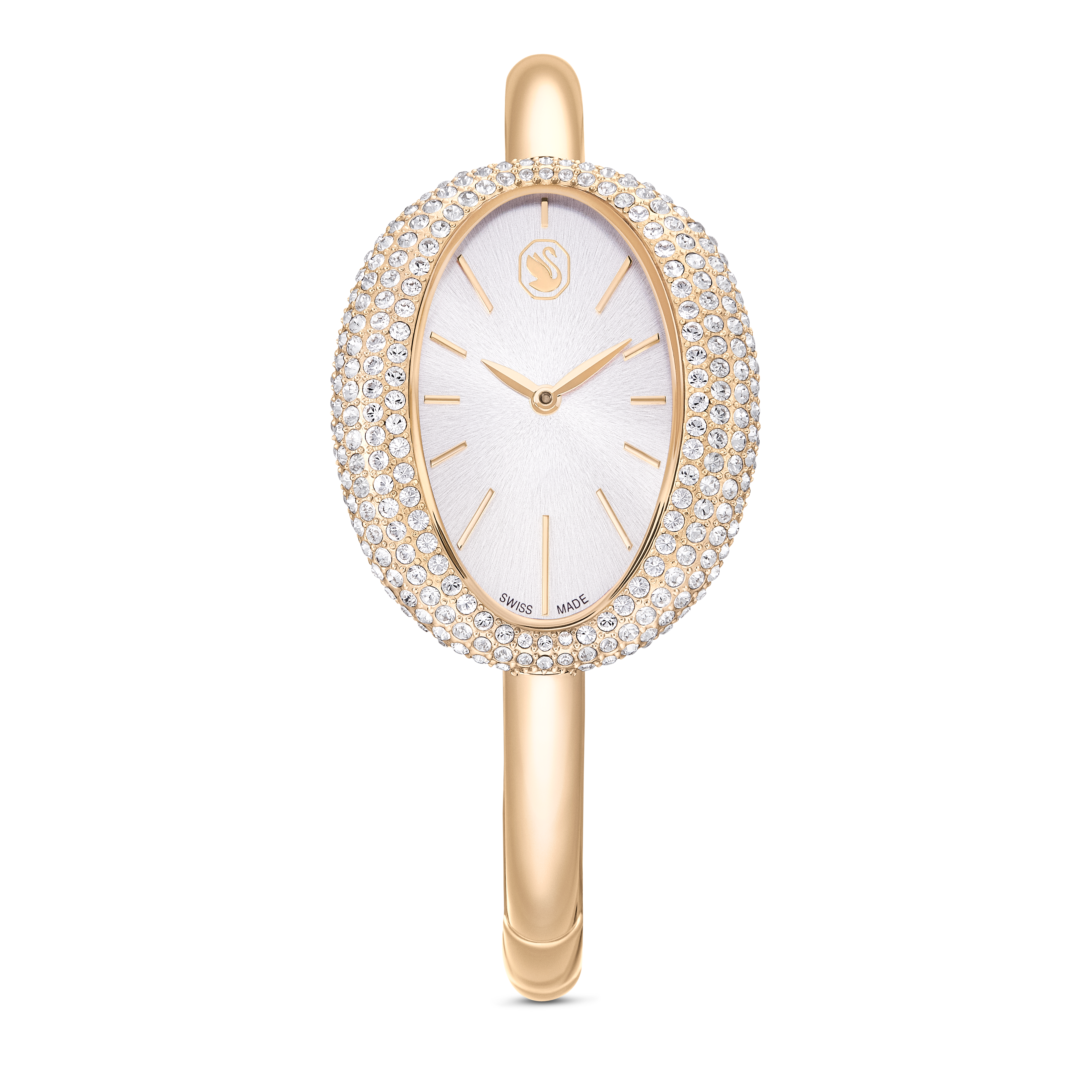 Imber Bangle Saat, İsviçre Üretimi, Metal Bileklik, Altın Rengi, Şampanya Altın Rengi Yüzey