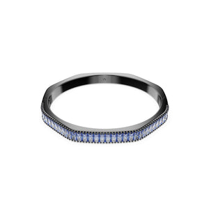 Matrix Bangle Bileklik Bileklik, Baget Kesim, Mavi, Rutenyum Kaplama