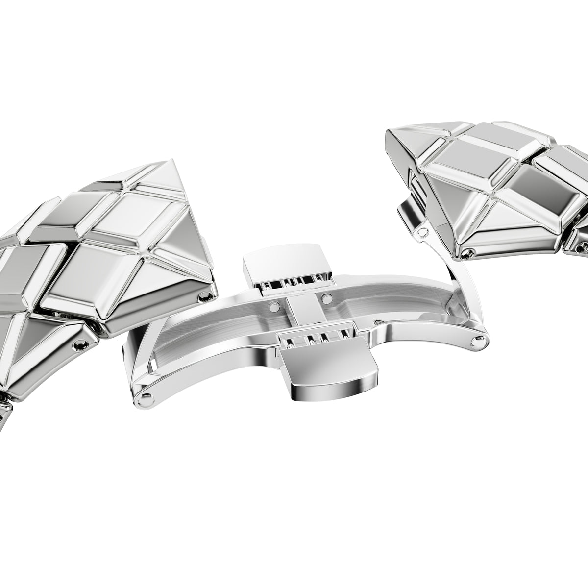 Curiosa Bangle Saat, İsviçre Üretimi, Kristal Bileklik, Gümüş Ton, Paslanmaz Çelik
