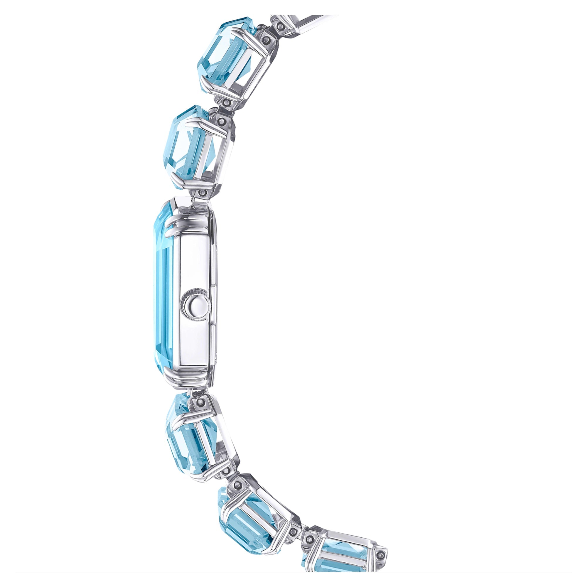 Millenia Saat, Octagon Cut Bileklik, Mavi, Paslanmaz Çelik