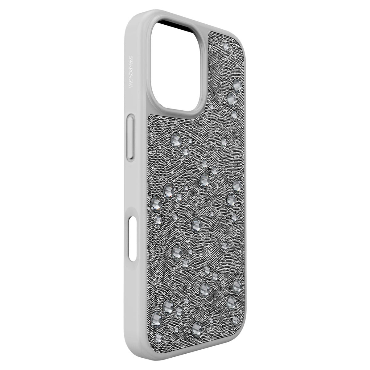 High Akıllı Telefon Kılıfı, Flat Back Kristaller, iPhone® 17, Gümüş Rengi, 17