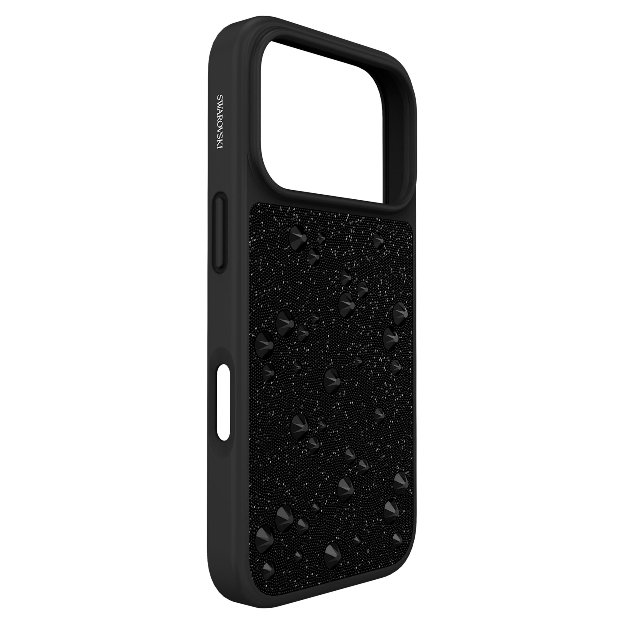 High Akıllı Telefon Kılıfı, Flat Back Kristaller, iPhone® 17 Pro, Siyah, 17