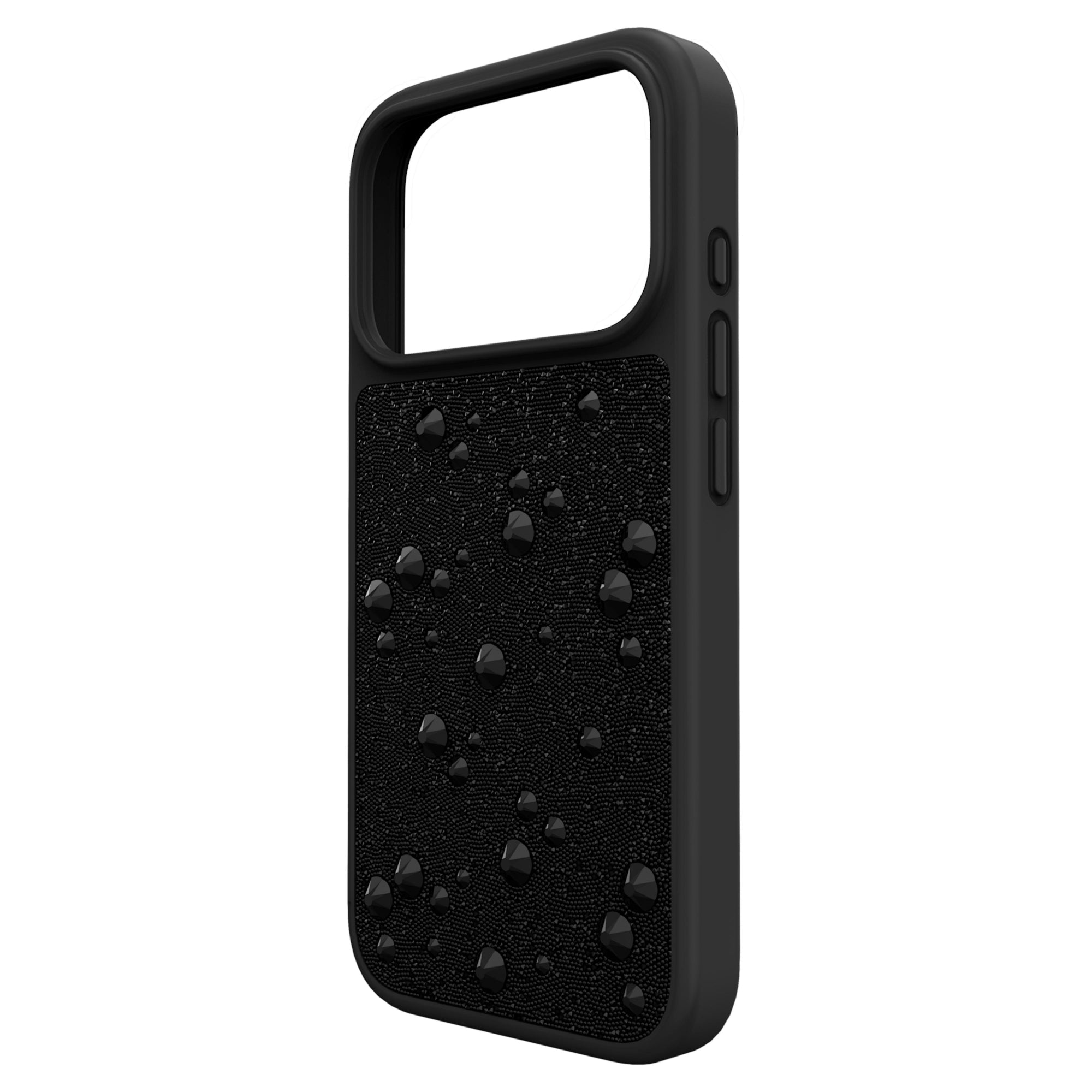 High Akıllı Telefon Kılıfı, Flat Back Kristaller, iPhone® 17 Pro, Siyah, 17