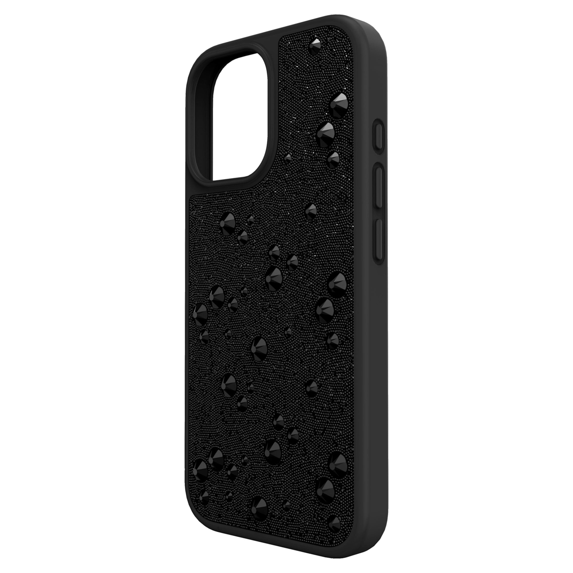 High Akıllı Telefon Kılıfı, Flat Back Kristaller, iPhone® 17, Siyah, 17