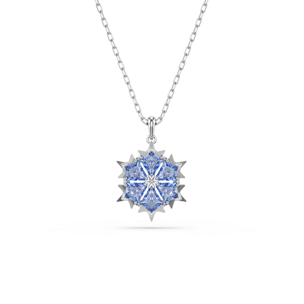 Magic Set, Kar Tanesi, Mavi, Rodyum Kaplama