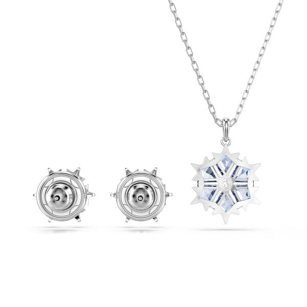 Magic Set, Kar Tanesi, Mavi, Rodyum Kaplama