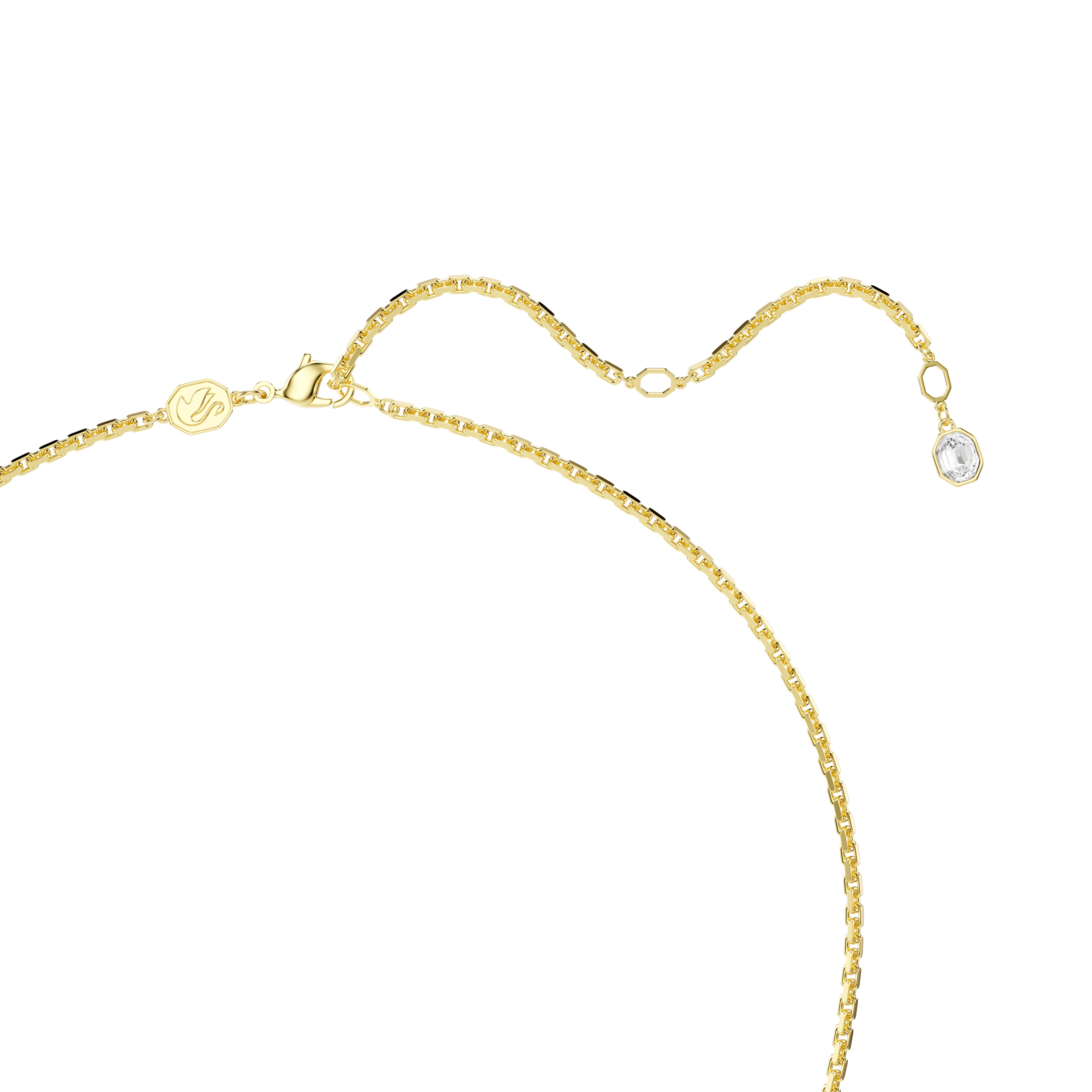 Idyllia Kolye Ve Broş, Karişik Kesim, Çiçek, Çok Renkli, Altin Rengi Kaplama