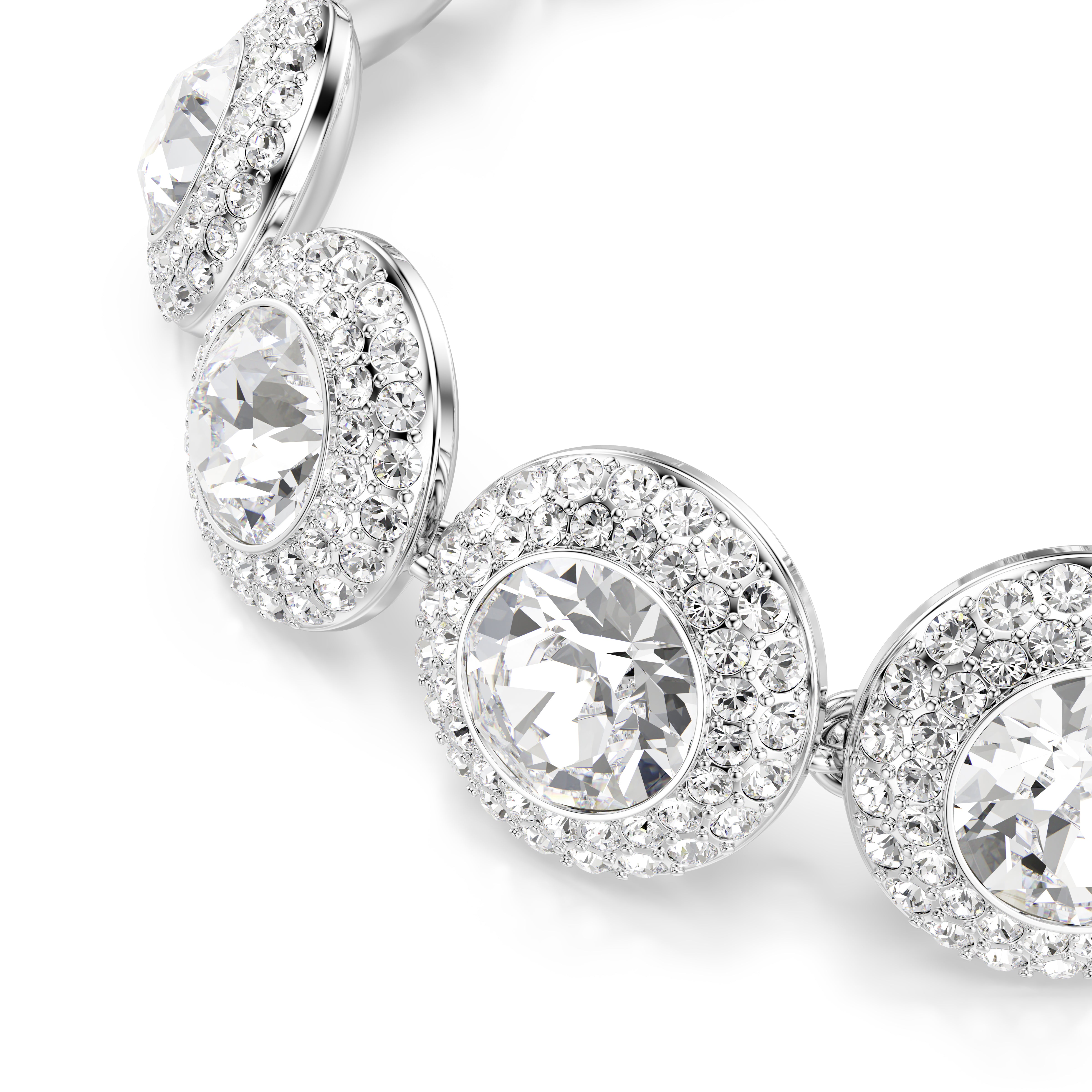 Una Angelic Bileklik, Beyaz, Rodyum Kaplama