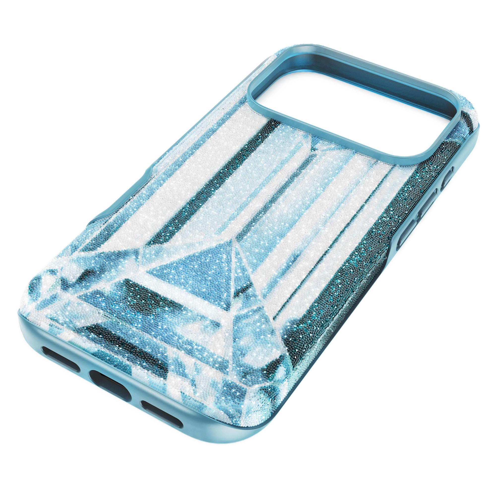 High Akıllı Telefon Kılıfı, Kristal Etkisi, iPhone® 17 Pro, Mavi, 17 PRO