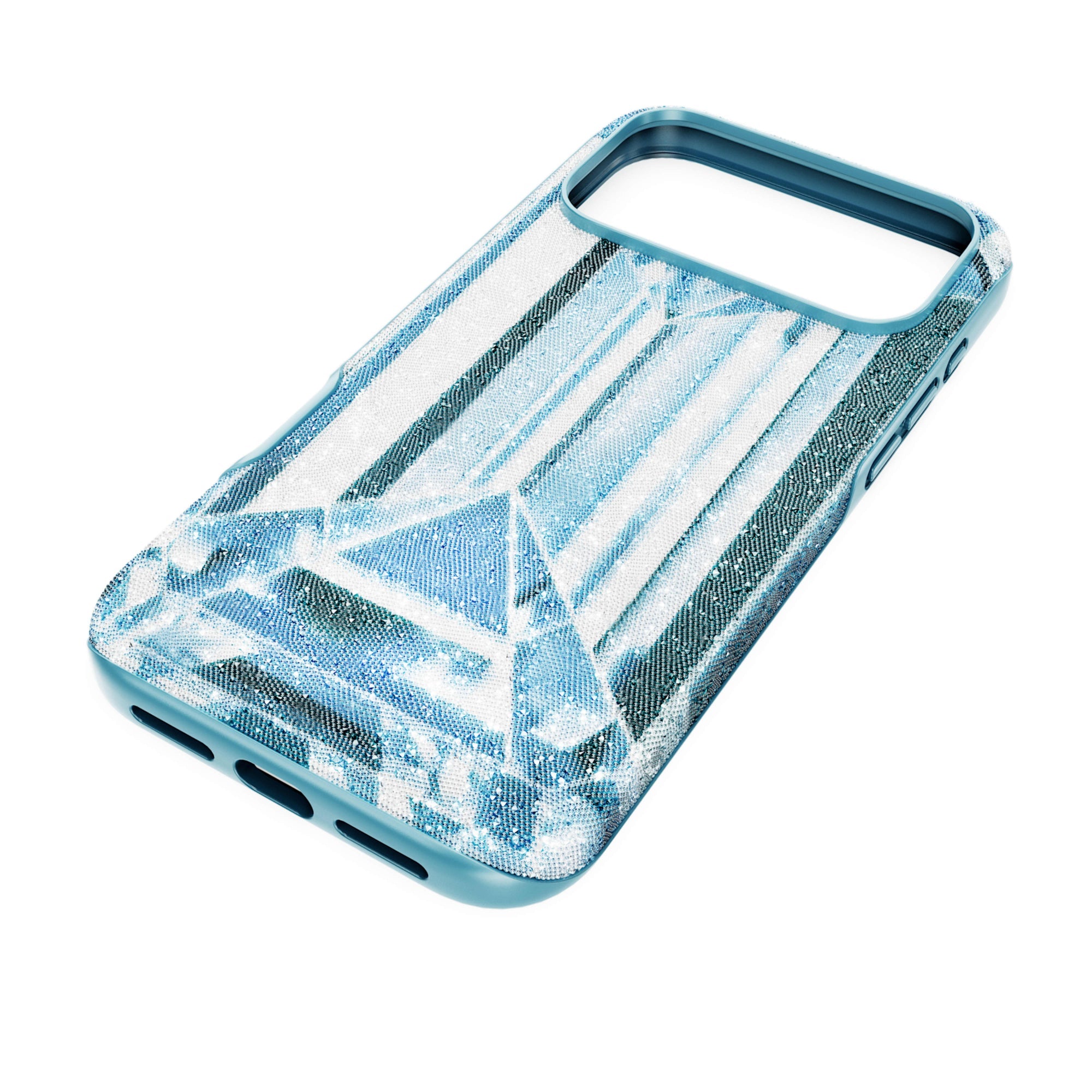 High Akıllı Telefon Kılıfı, Kristal Etkisi, iPhone® 17 Pro Max, Mavi, 17 PRO Max
