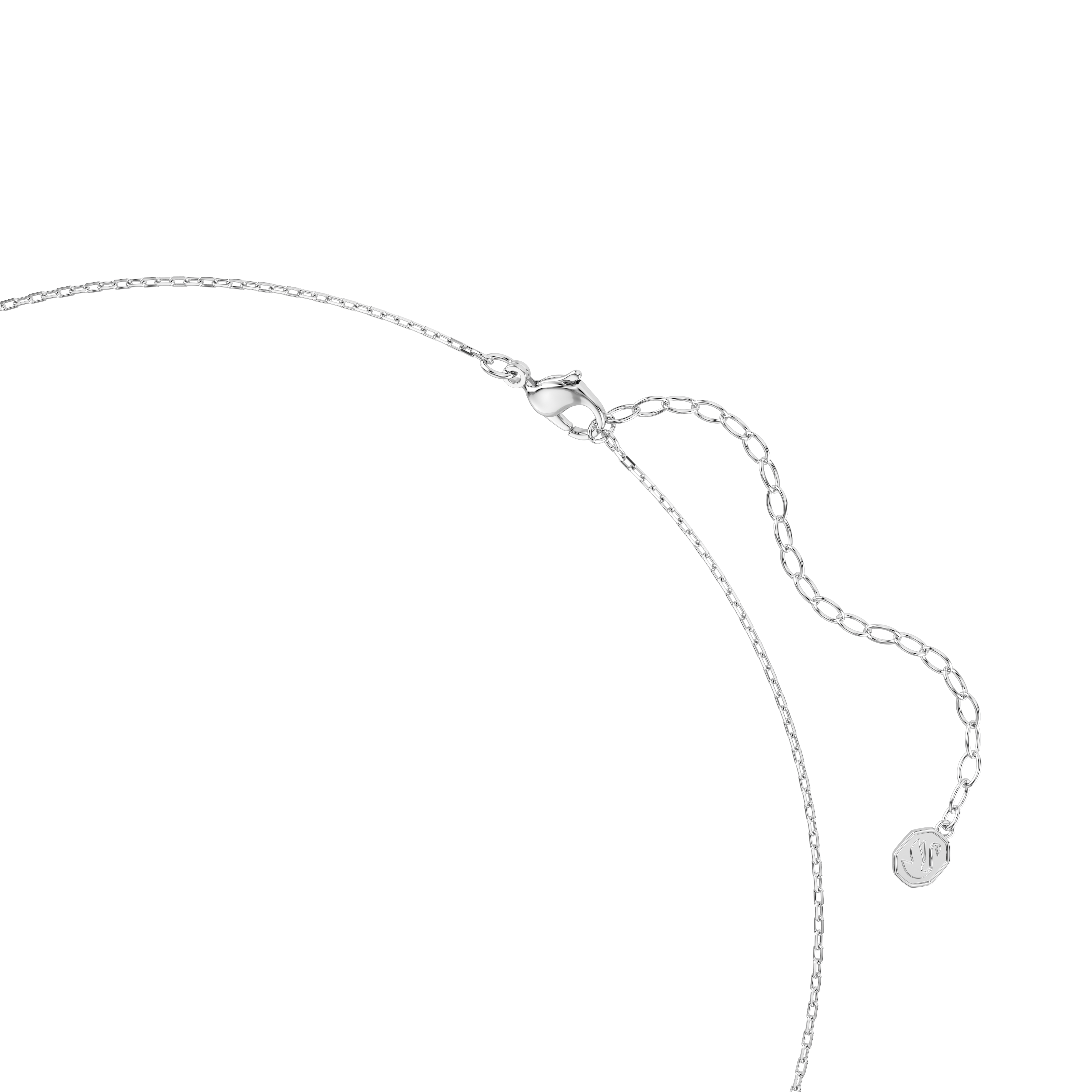 Ariana Grande x Swarovski Y-Kolye, Karışık Kesim, Yusufçuk, Çok Renkli, Rodyum Kaplama