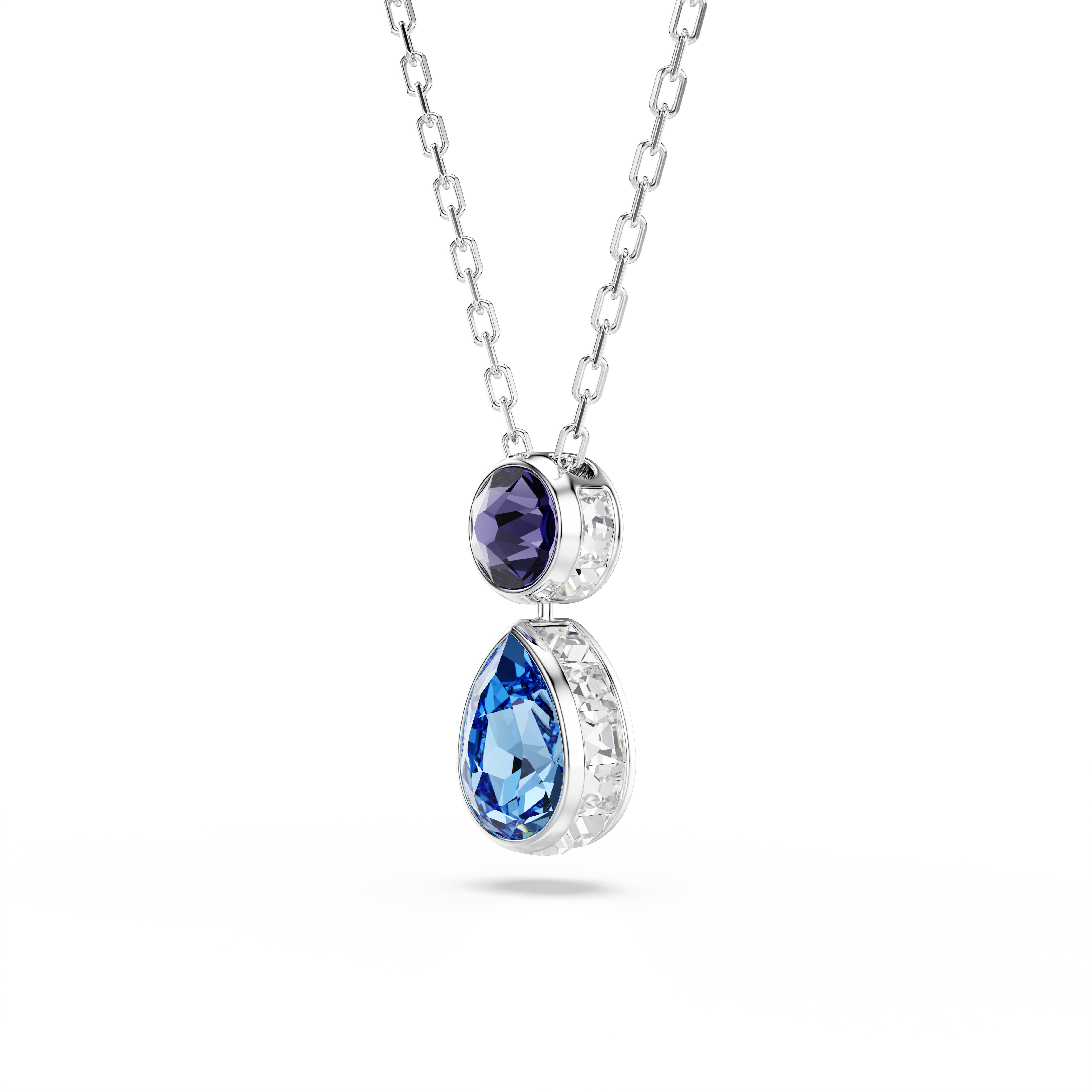 Chroma Kolye, Karişik Kesim, Çok Renkli, Rodyum Kaplama