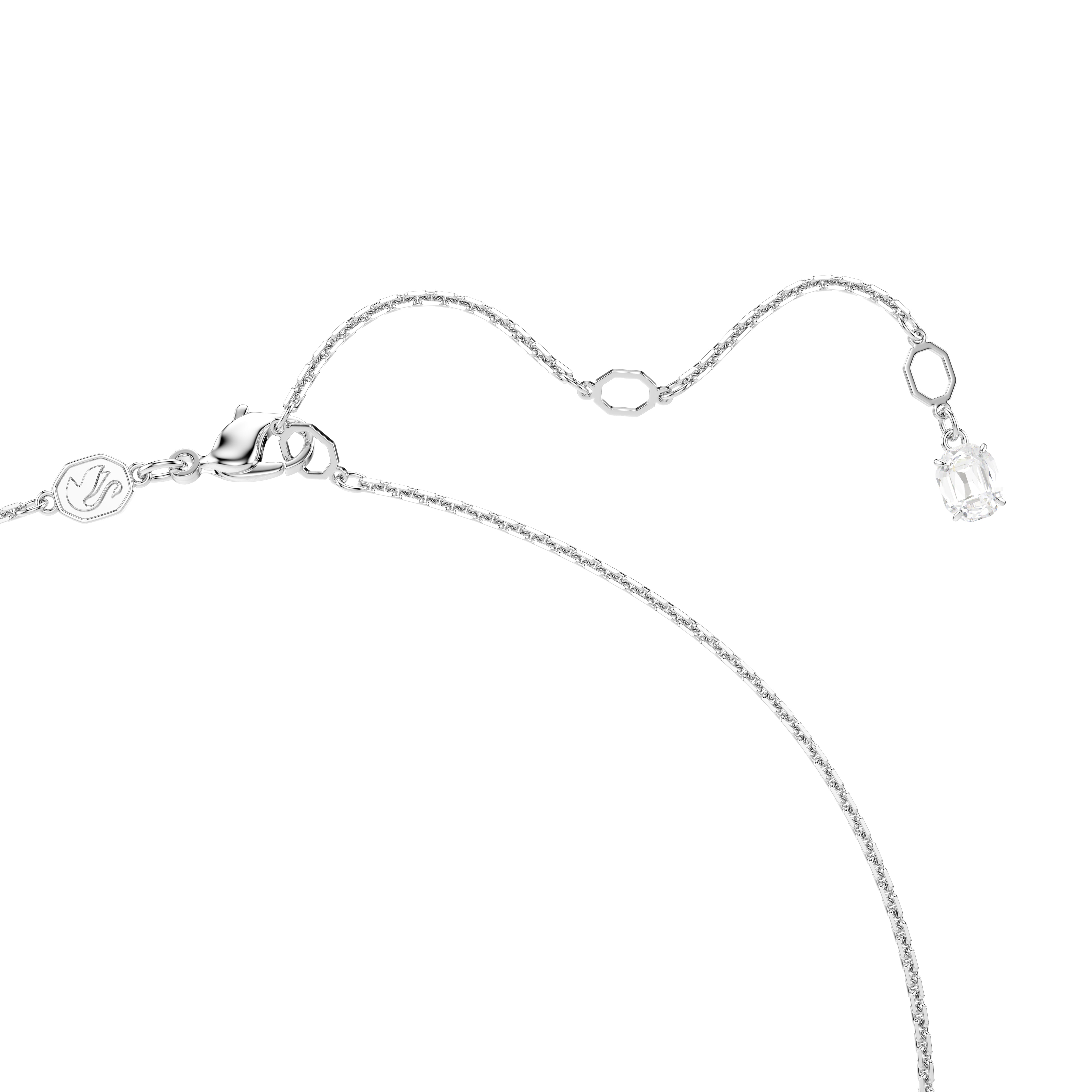 Idyllia Kolye Ve Broş, Yildiz, Beyaz, Rodyum Kaplama