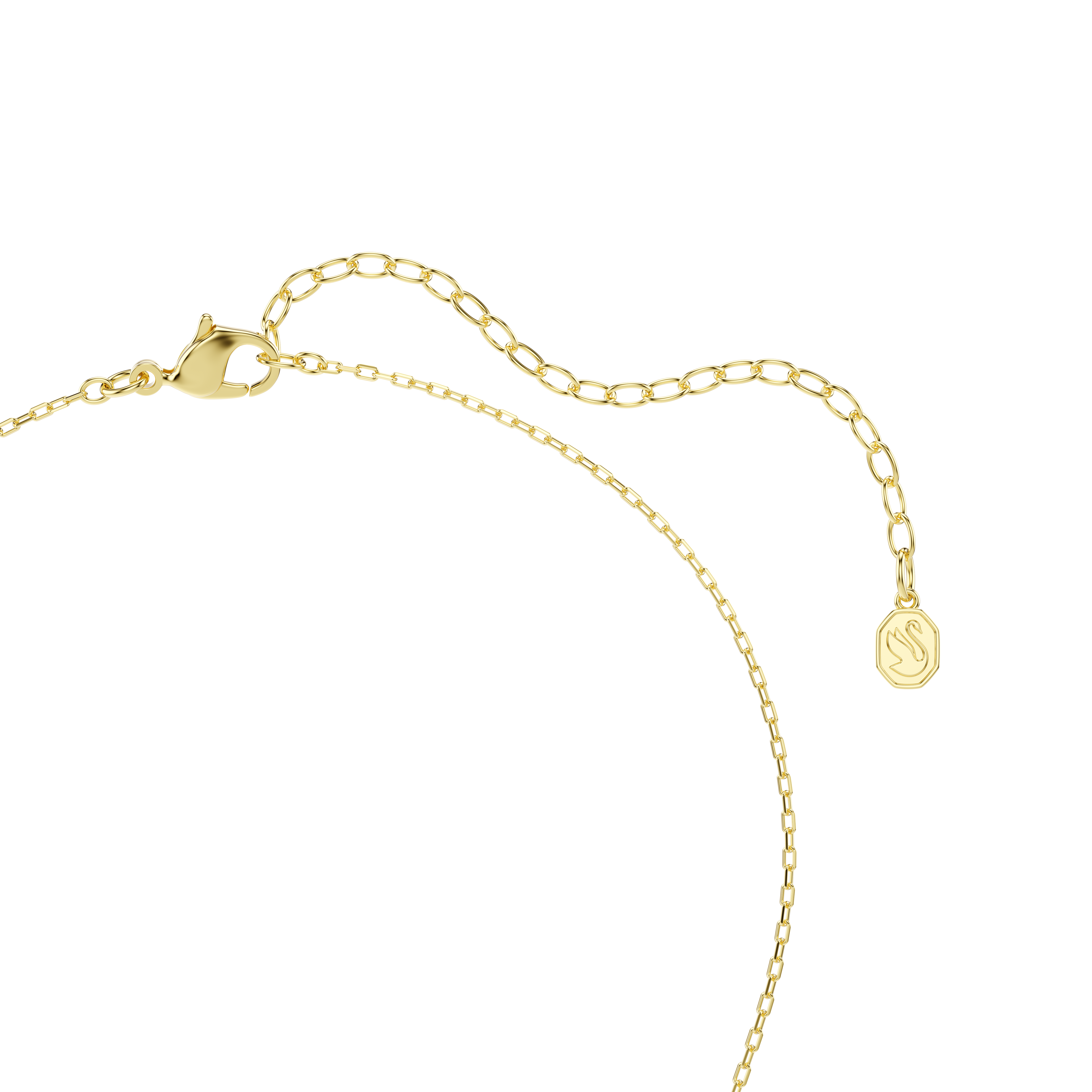 Chroma Kolye, Karişik Kesim, Çok Renkli, Sari Altin Rengi Kaplama