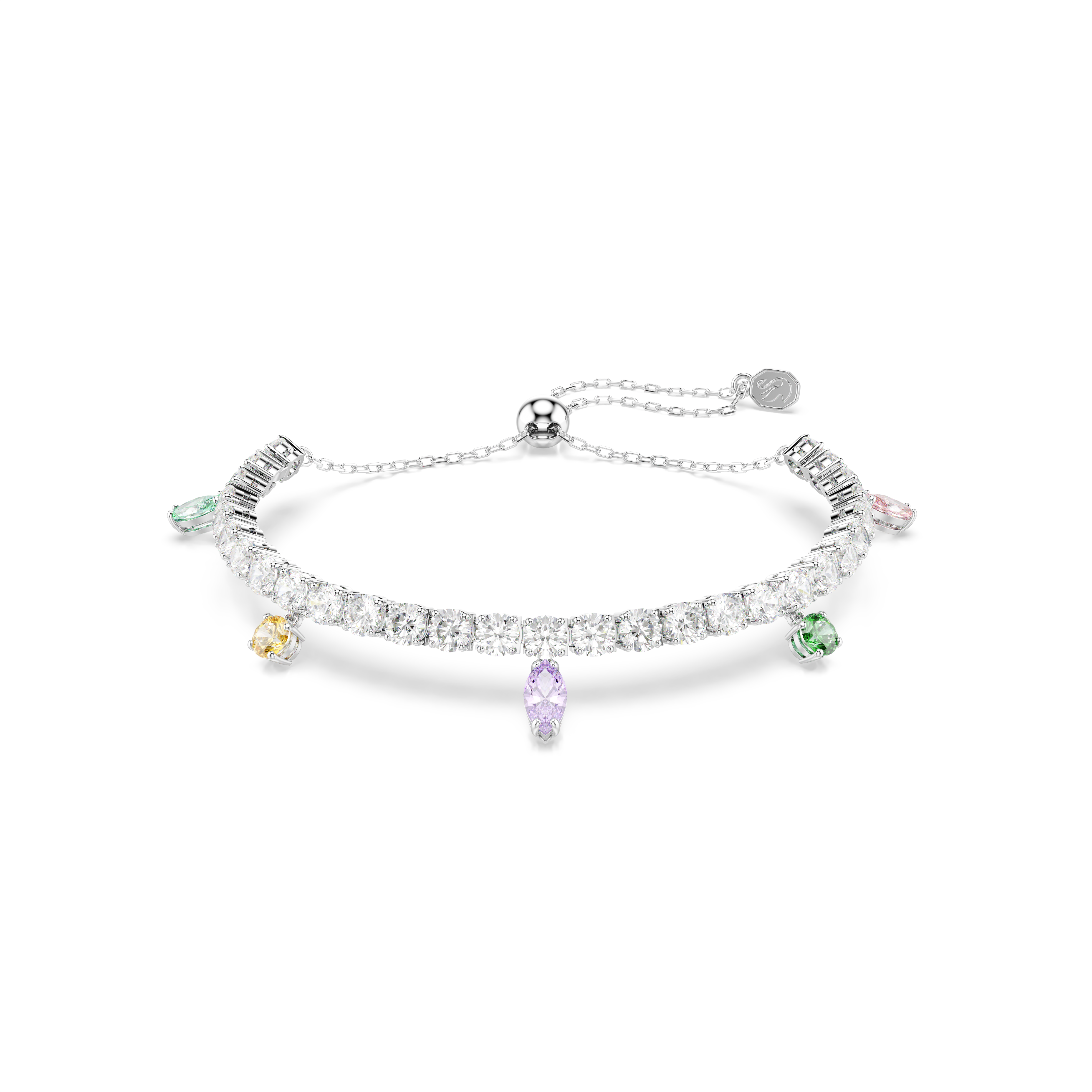 Ariana Grande x Swarovski Bileklik, Karışık Kesim, Çok Renkli, Rodyum Kaplama