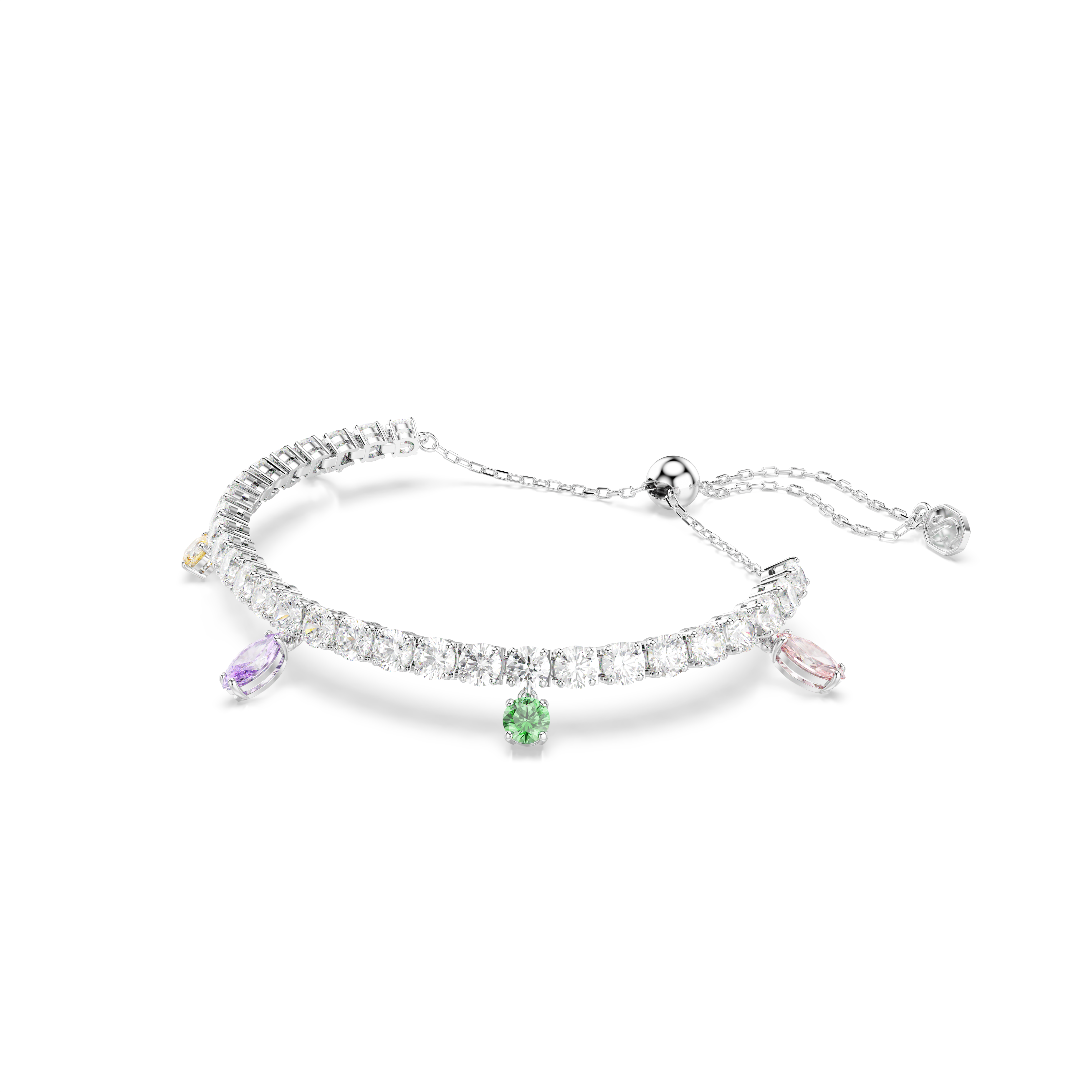Ariana Grande x Swarovski Bileklik, Karışık Kesim, Çok Renkli, Rodyum Kaplama