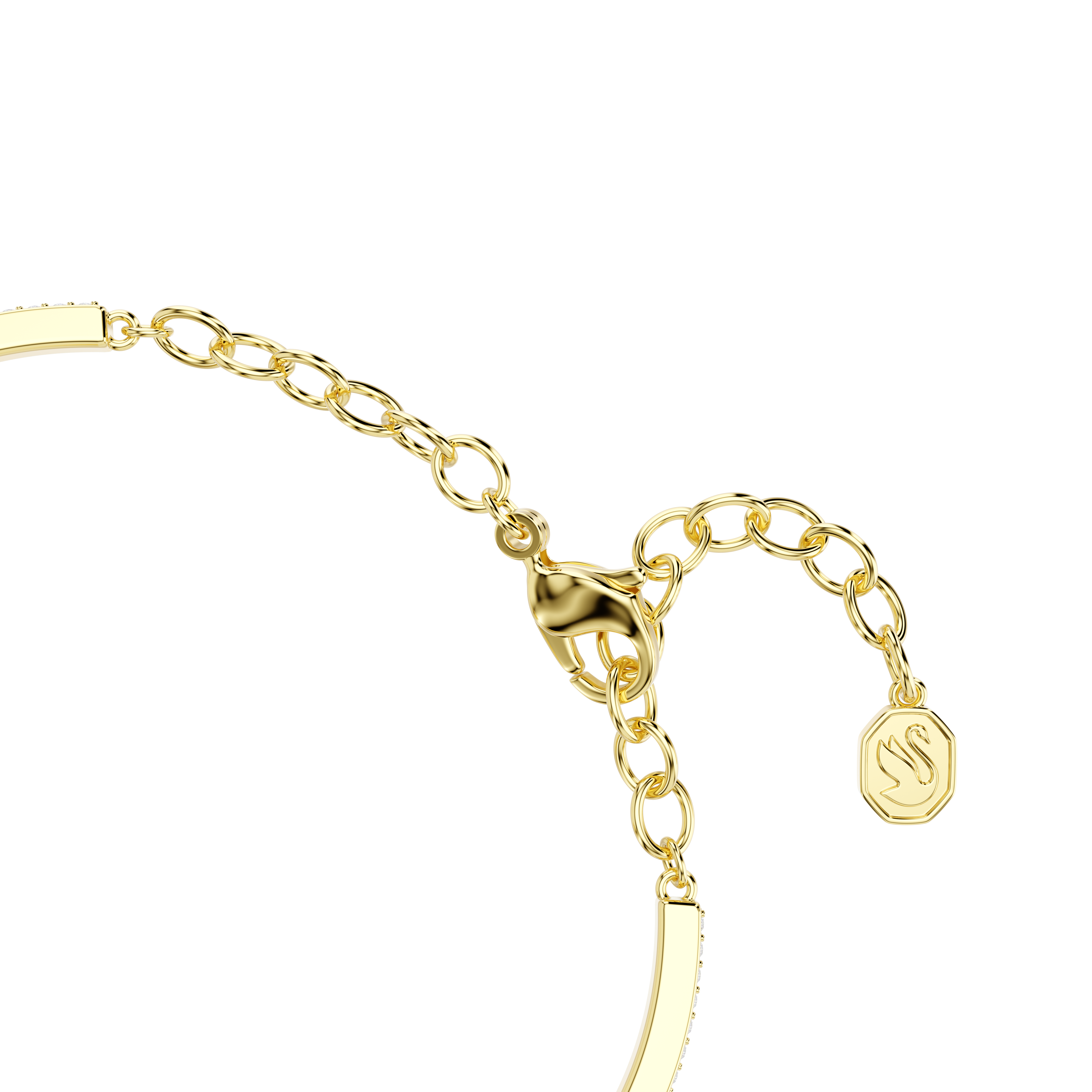 Idyllia Bangle Bileklik, Karışık Kesim, Arı, Çok Renkli, Sarı Altın Rengi Kaplama