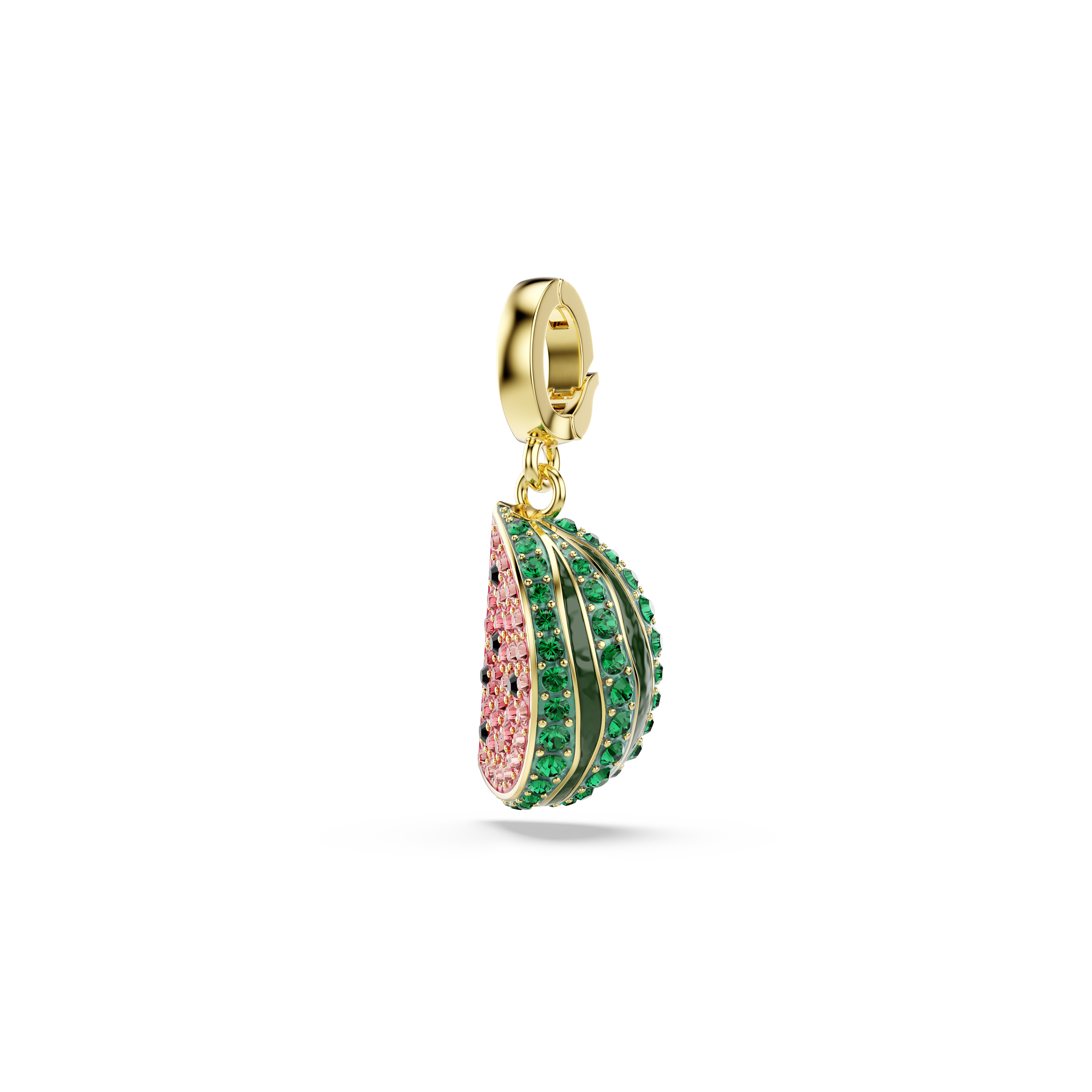 Idyllia Charm, Karışık Kesim, Karpuz, Çok Renkli, Sarı Altın Rengi Kaplama