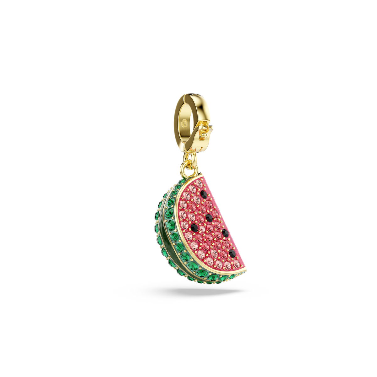 Idyllia Charm, Karışık Kesim, Karpuz, Çok Renkli, Sarı Altın Rengi Kaplama